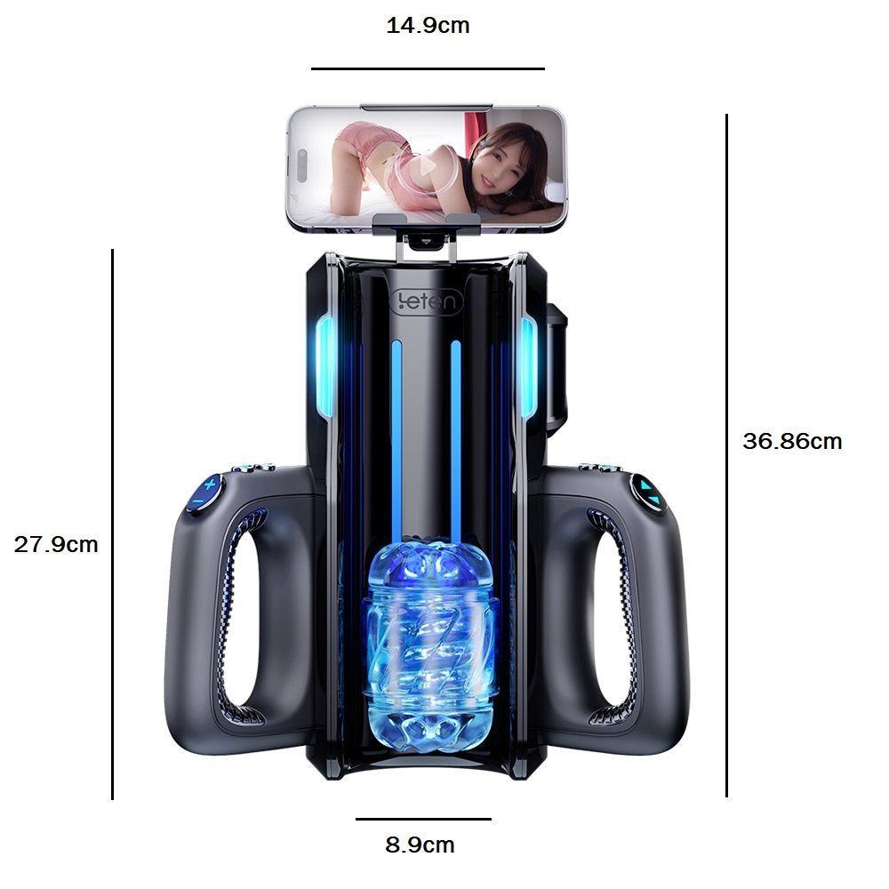 Masturbador Masculino Leten Cannon King Pro Velocidad y Empuje-1