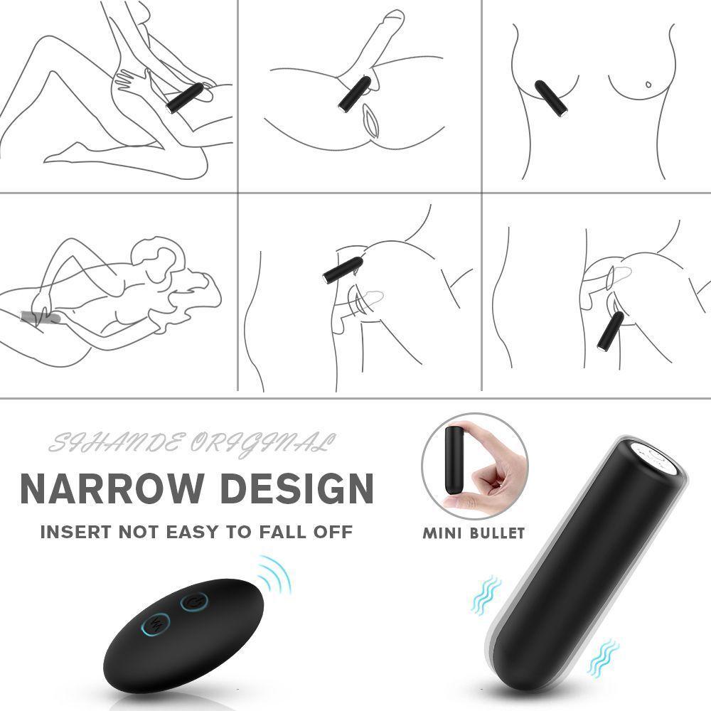 Vibrador Tipo Bala Seed Control Remoto-2