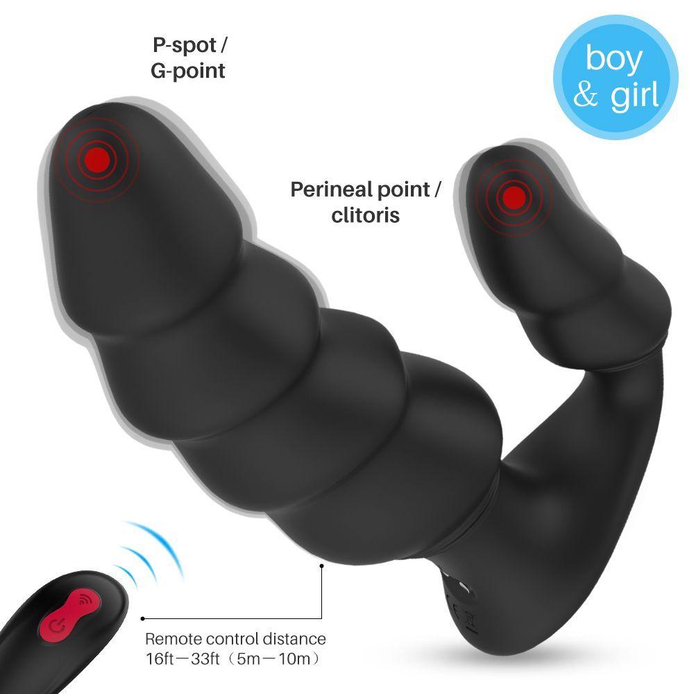 Dragon Masajeador Prostático Con Control Remoto Anal/vaginal-5