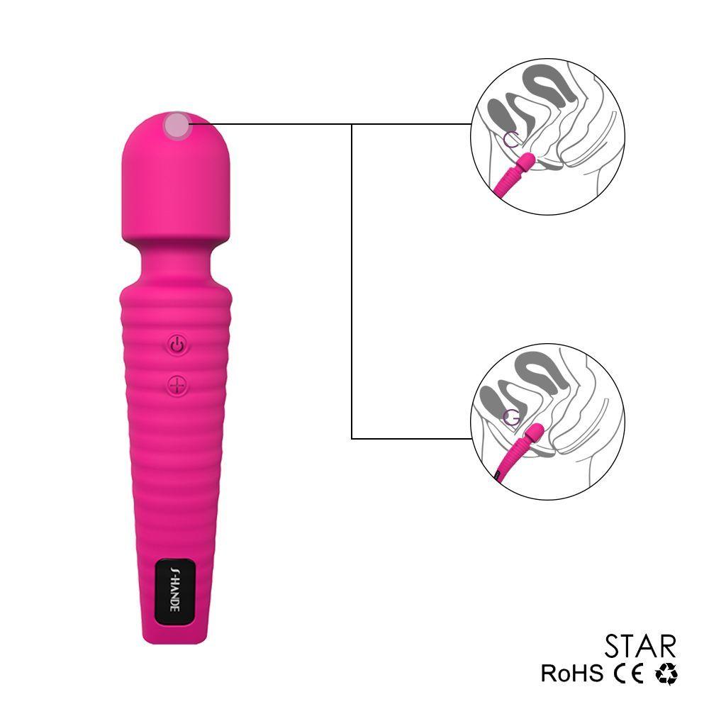 Varita Masajeador  Externo Vibrador Star-6