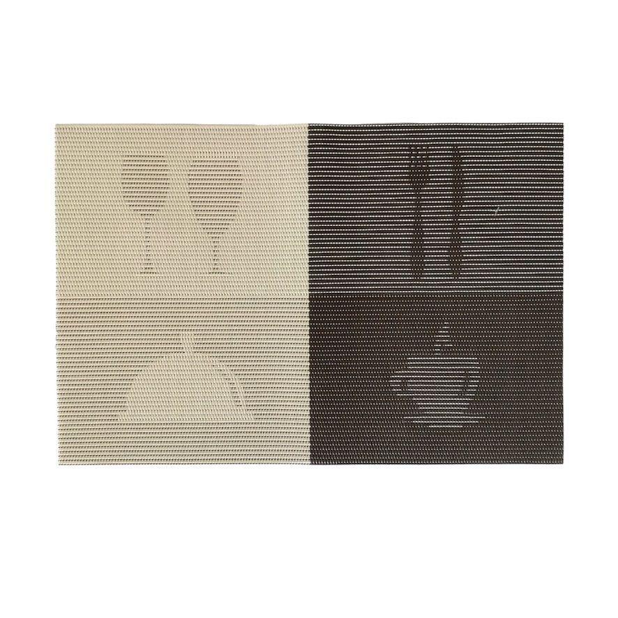 Set 4 Individuales Manteles Rectangular Antideslizantes Tapete-0