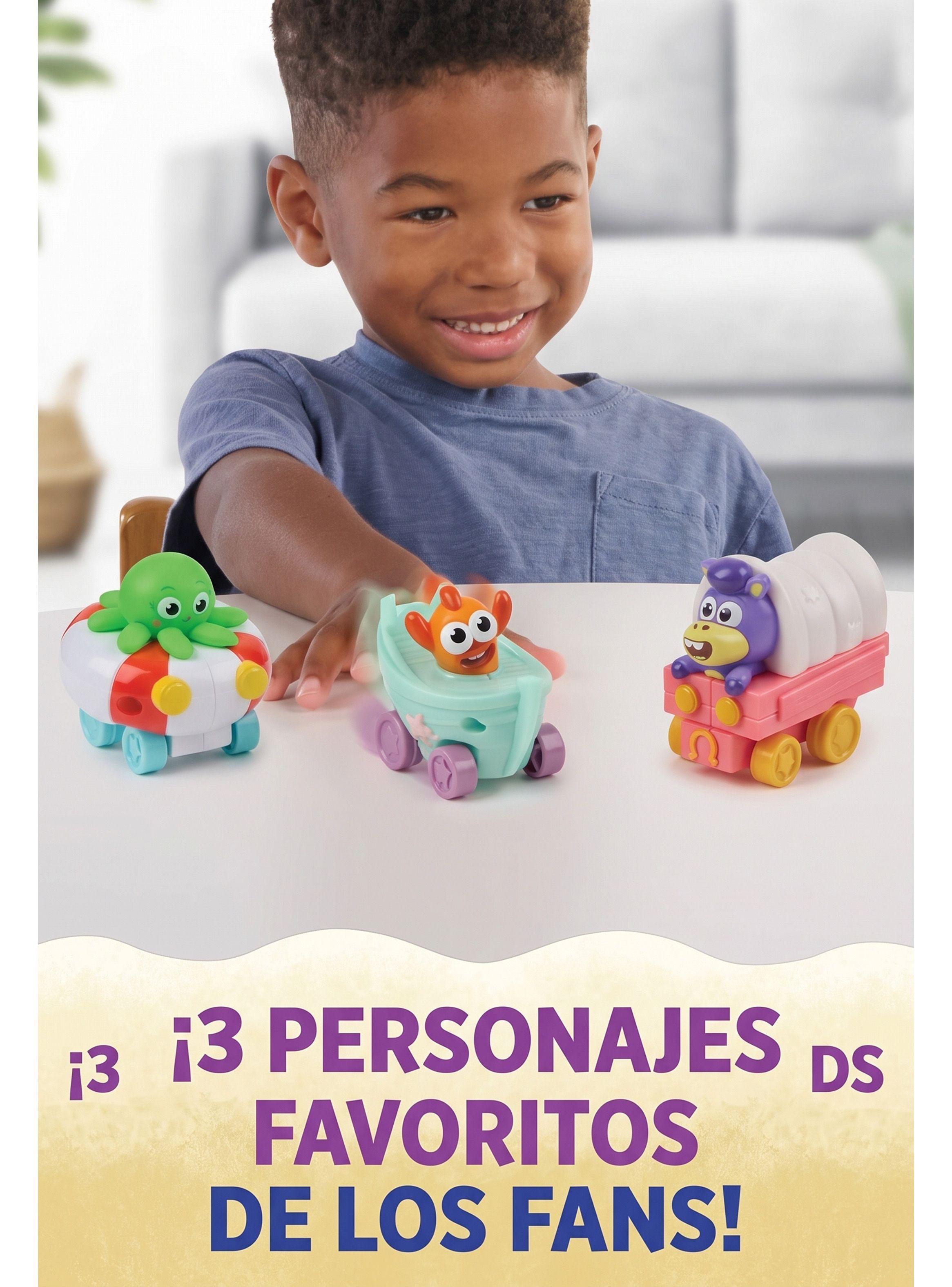 Pack 3 Vehiculos Acuaticos Rapidos de Baby Sharks Big Show de Nickelodeon-2
