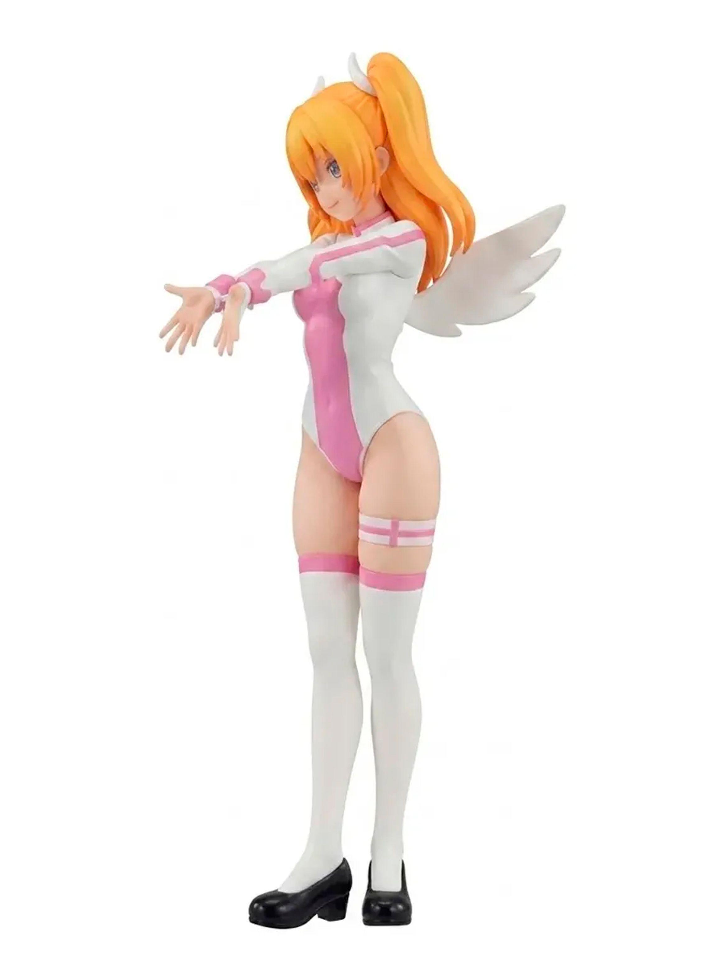 Figura Ririsa Amano 2.5 D Seduction Glitter & Glamours Angel Training Banpresto-2