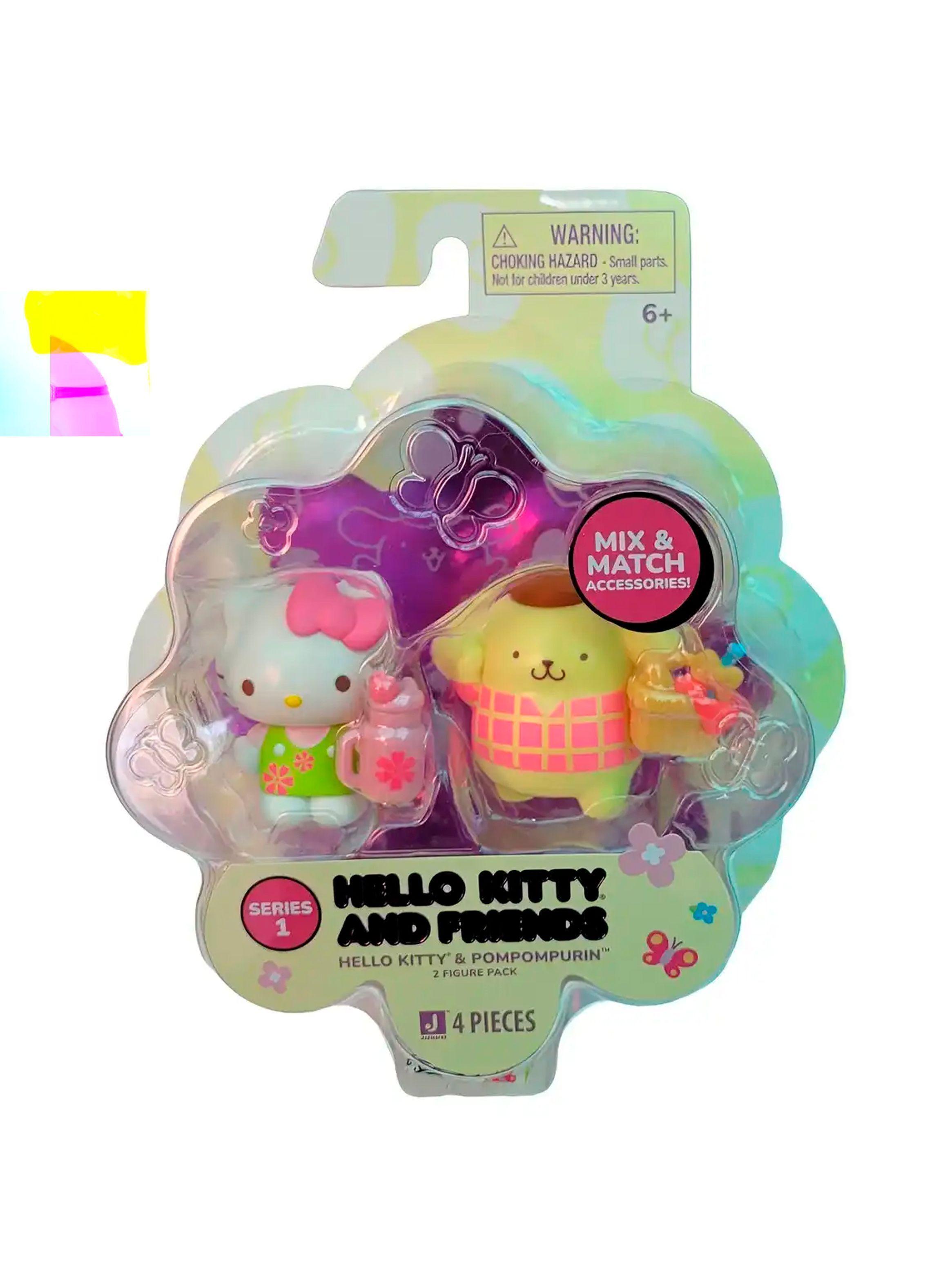 Set 2 Figuras Hello Kitty y Pompompurin | Sanrio Oficial-2