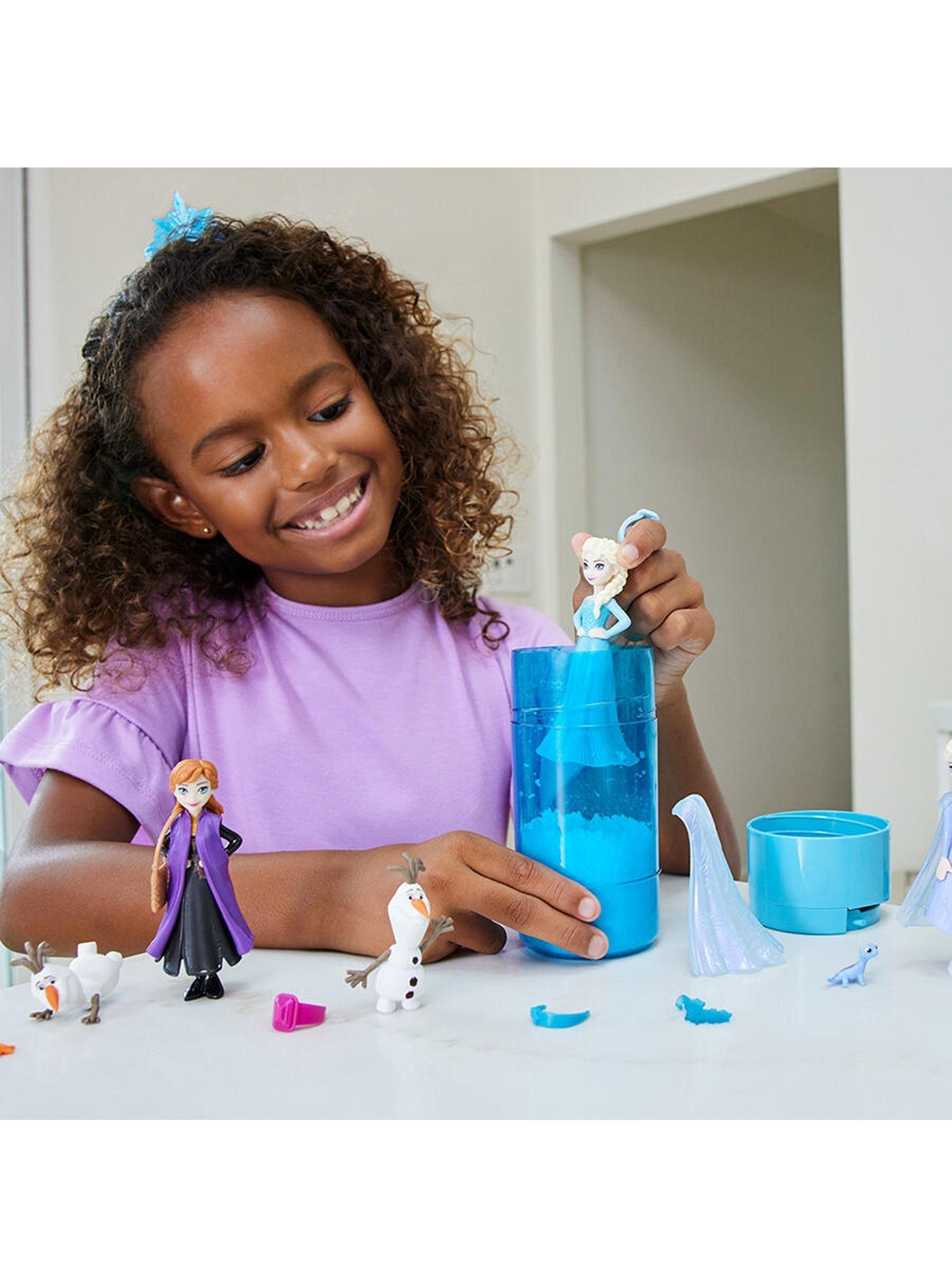 Muñeca Snow Color Reveal Sorpresa Coronación Disney Frozen de Mattel-2