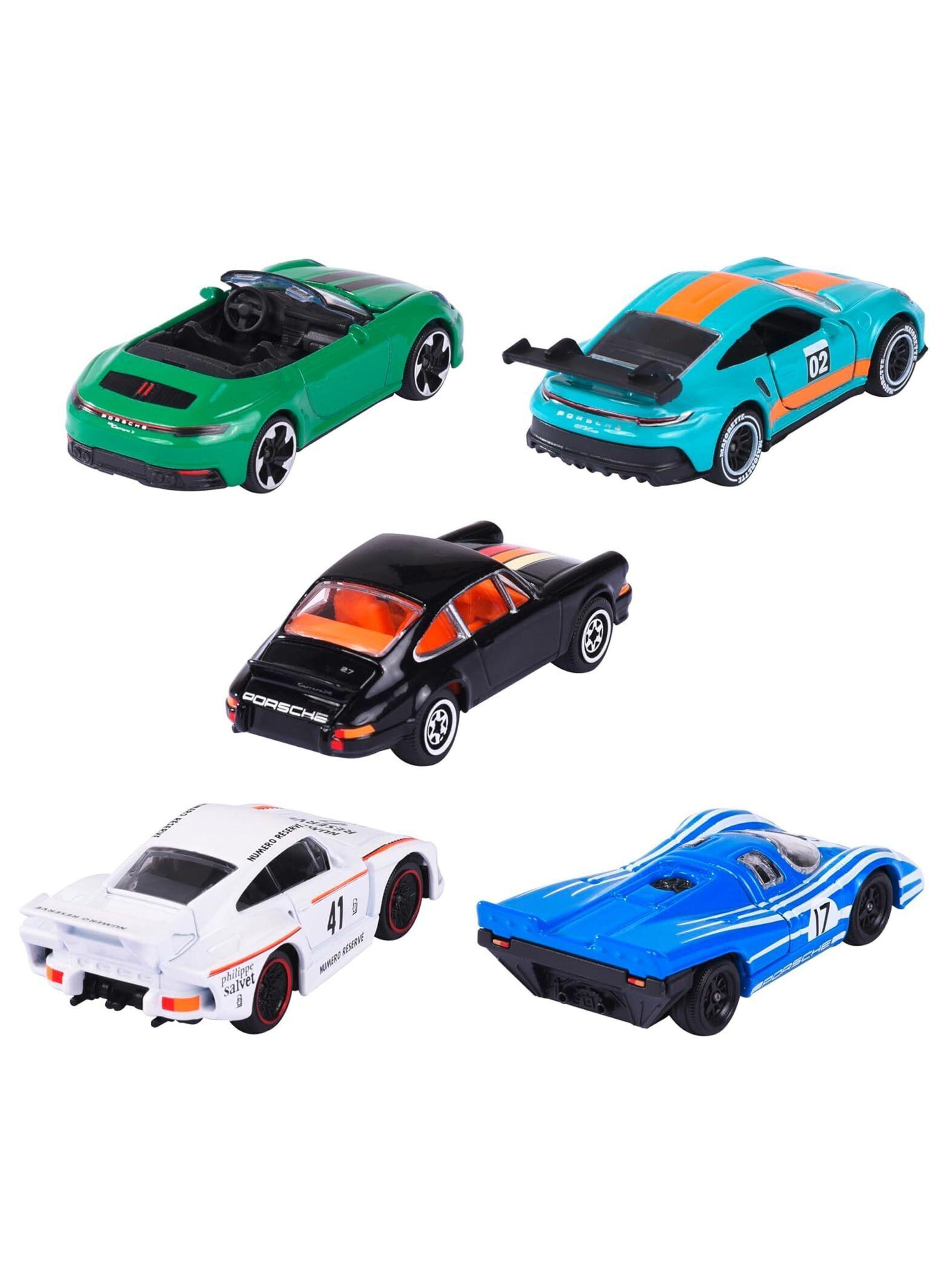 Pack 5 Autos Porsche Edition Escala 1:64 +1 Exclusivo de Majorette-3