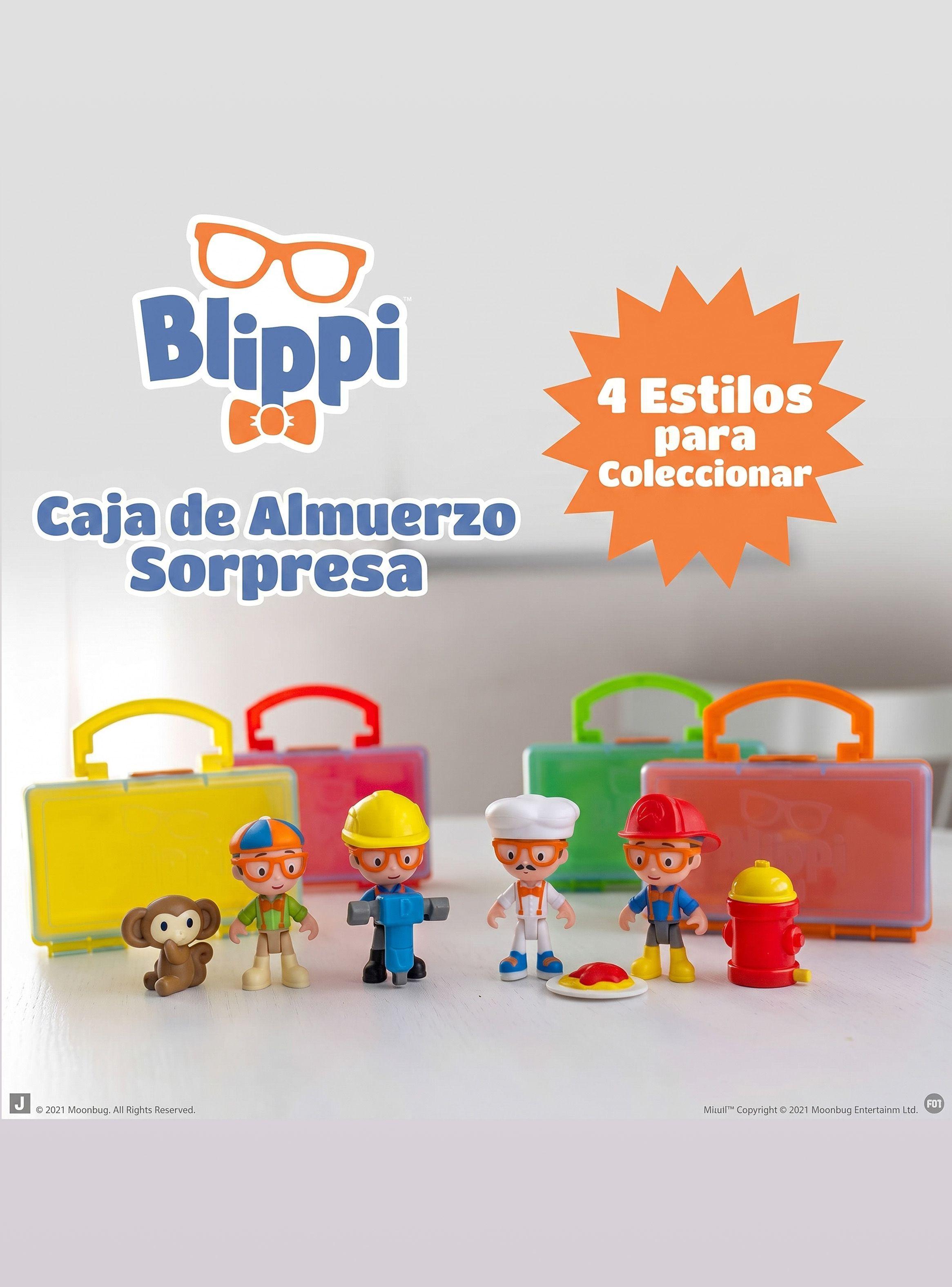 Pack 2x Blippi Lonchera Con Figura Sorpresa-2