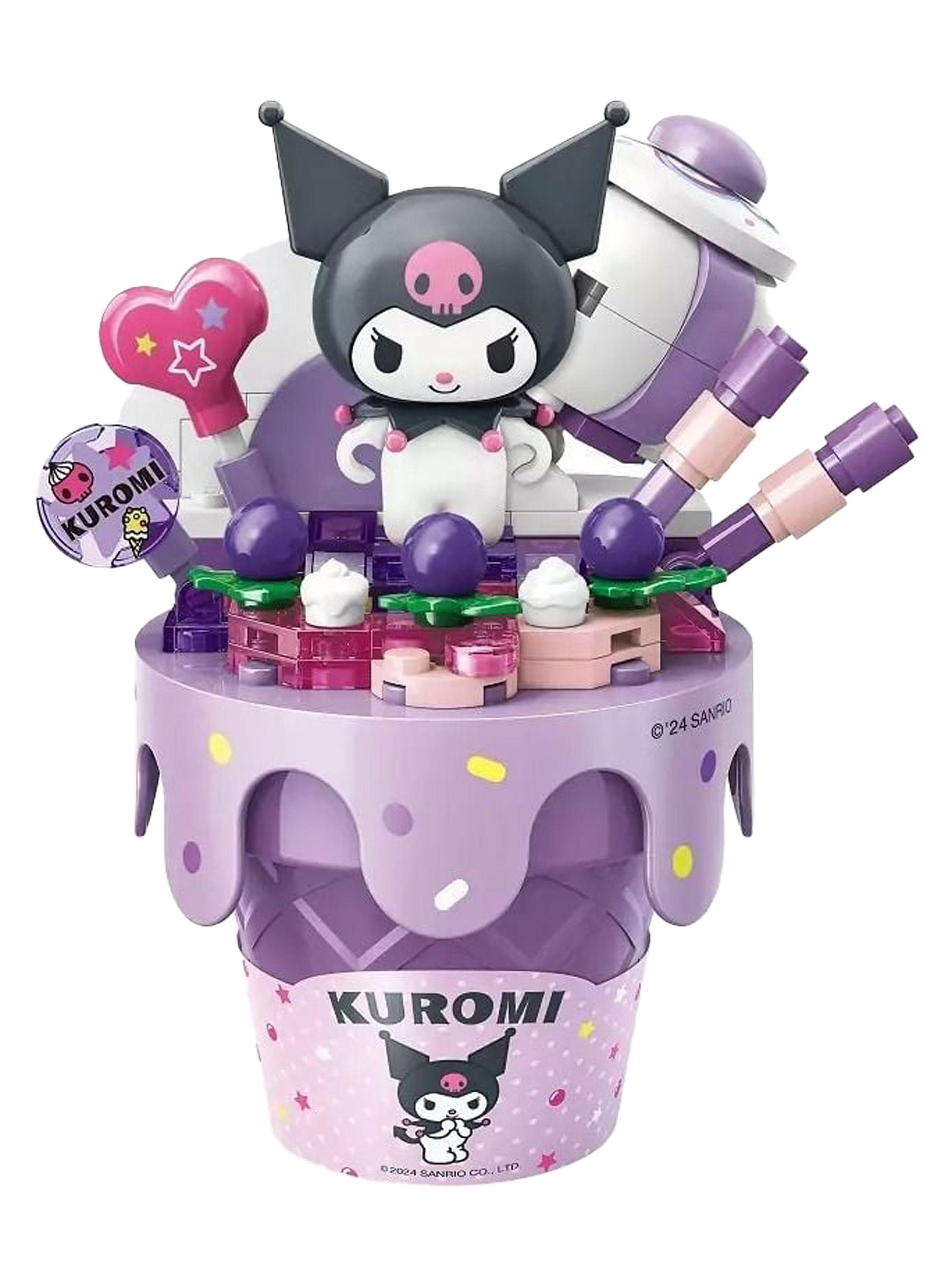 Figura Armable Kuromi Helado Uva Sanrio Bloques-1