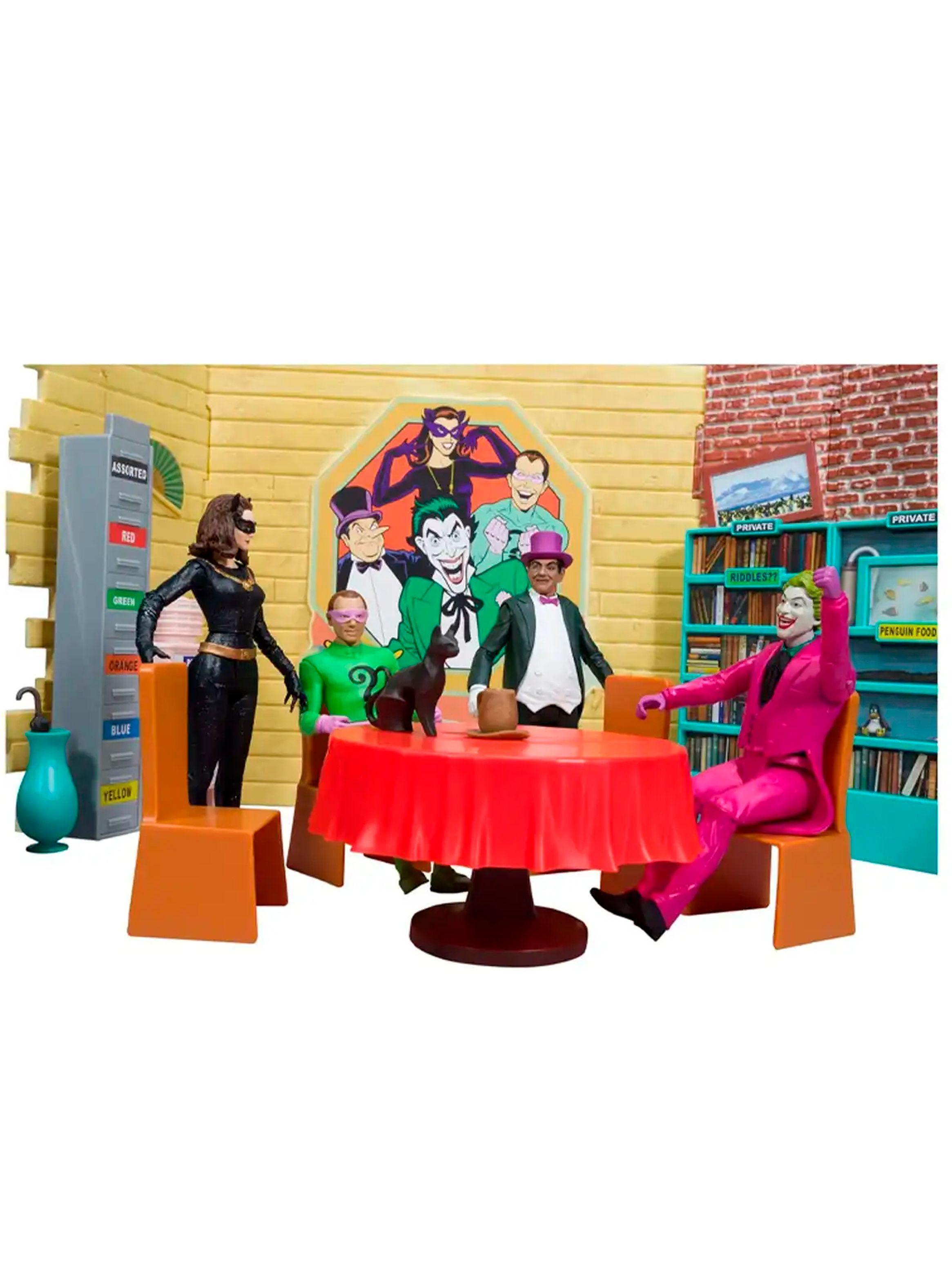 Set de Juego Guarida de Villanos | Batman Serie Clásica 1966-2