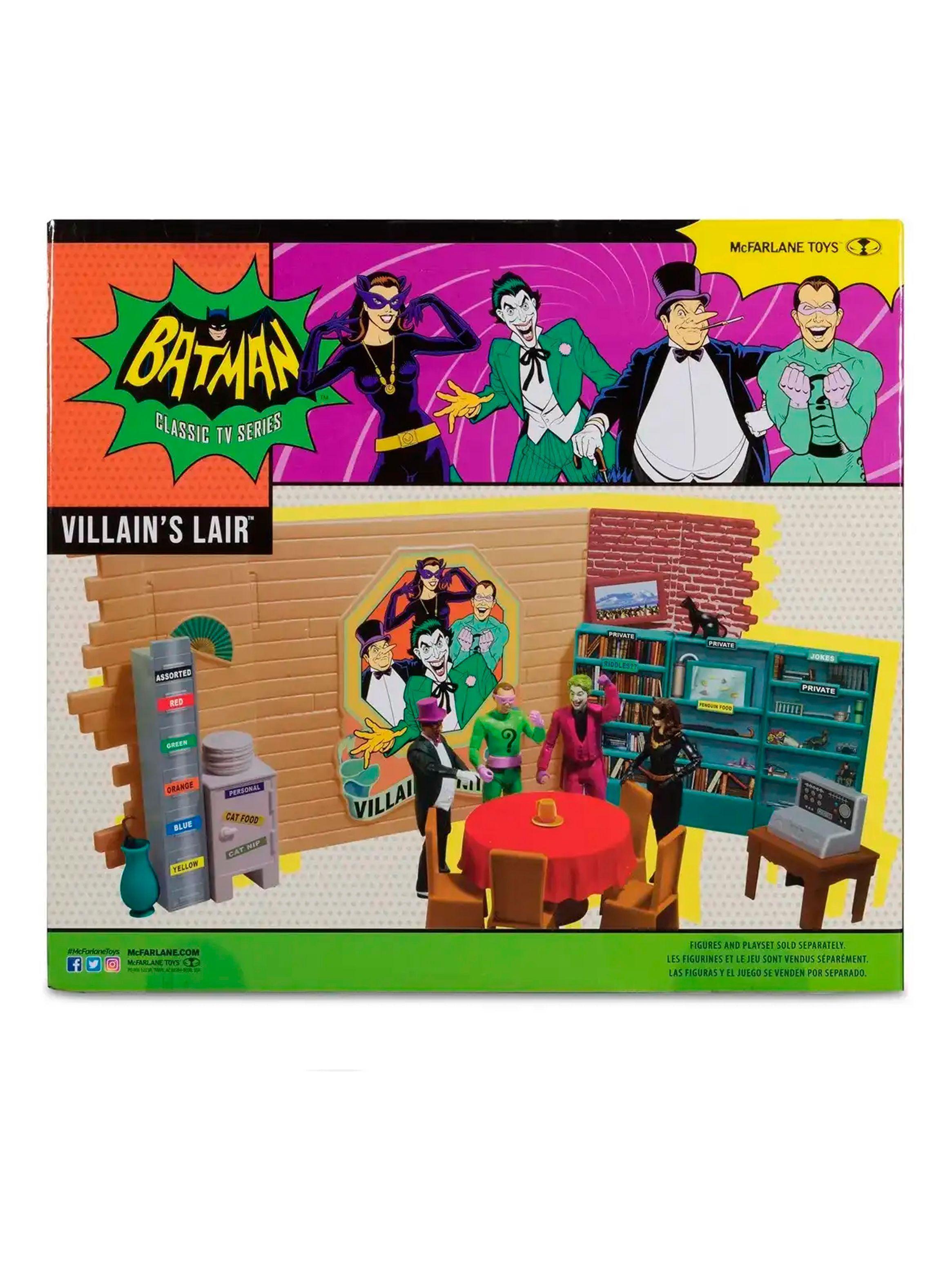 Set de Juego Guarida de Villanos | Batman Serie Clásica 1966-4