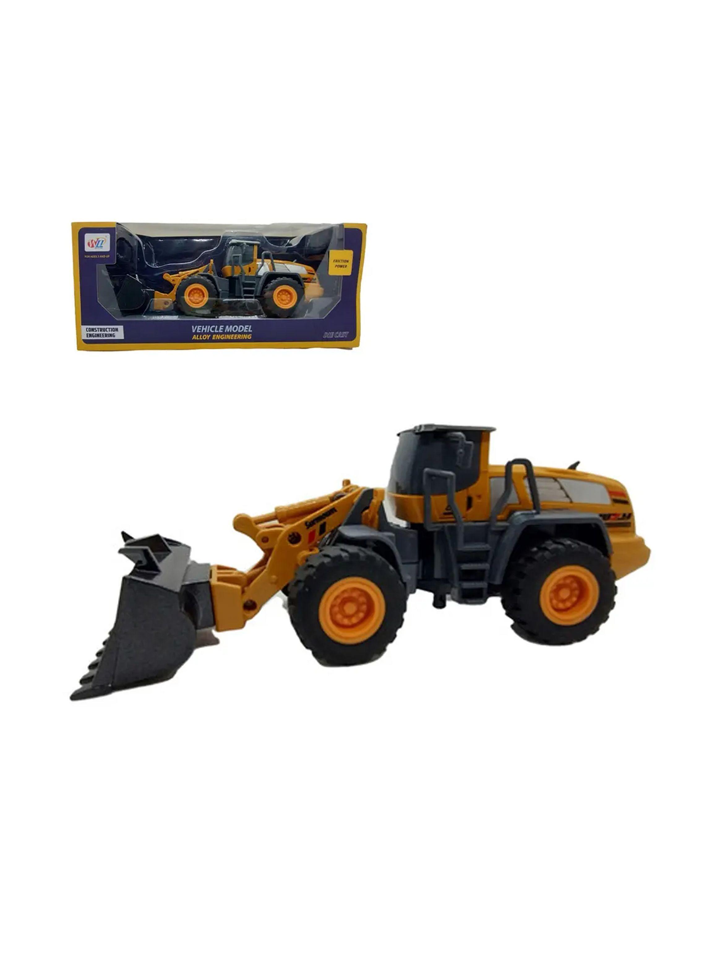 Vehículo Maquinaria De Construcción Pala Metálica Escala 1:32 de Wan Li Long-0