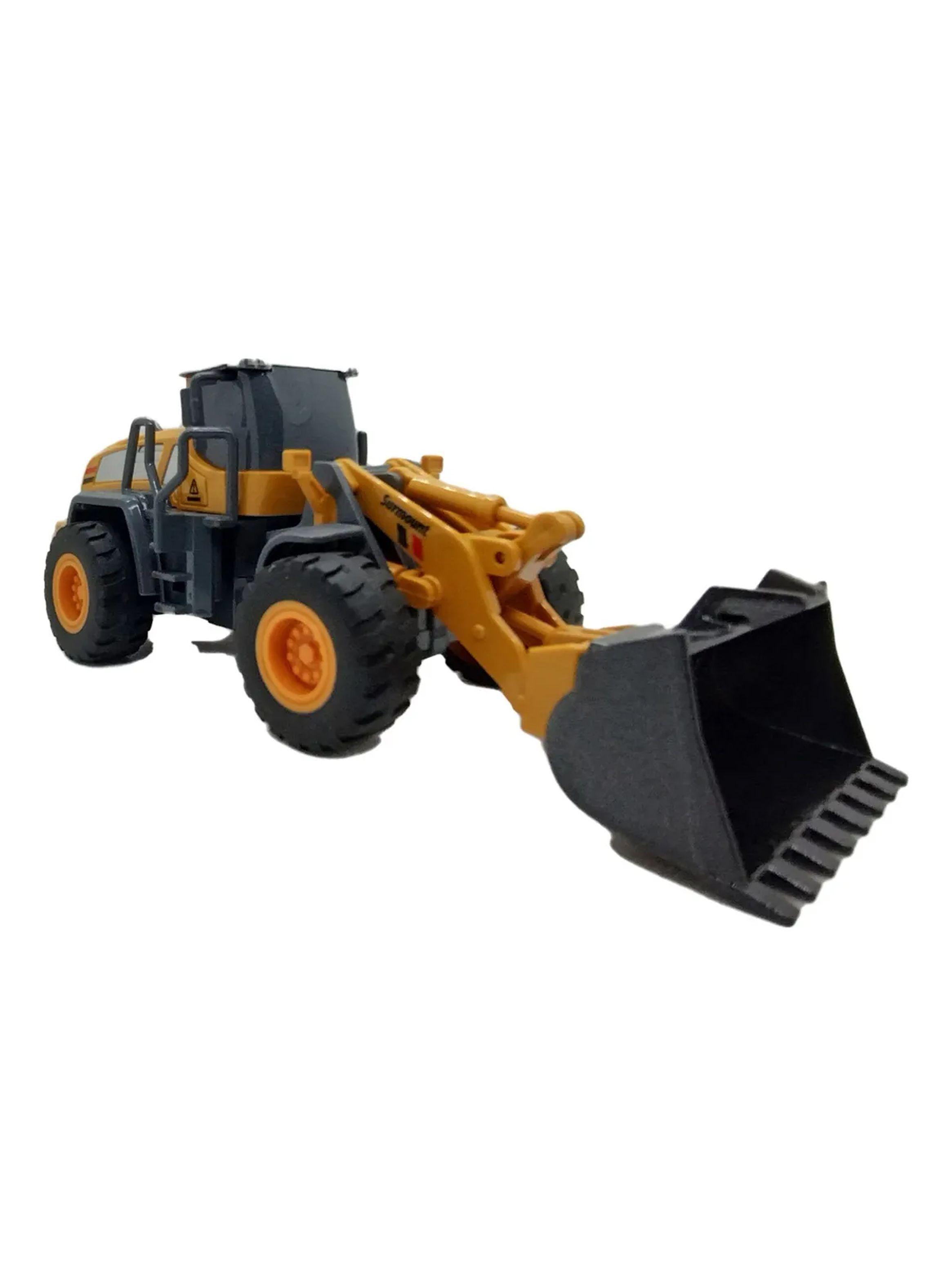 Vehículo Maquinaria De Construcción Pala Metálica Escala 1:32 de Wan Li Long-4