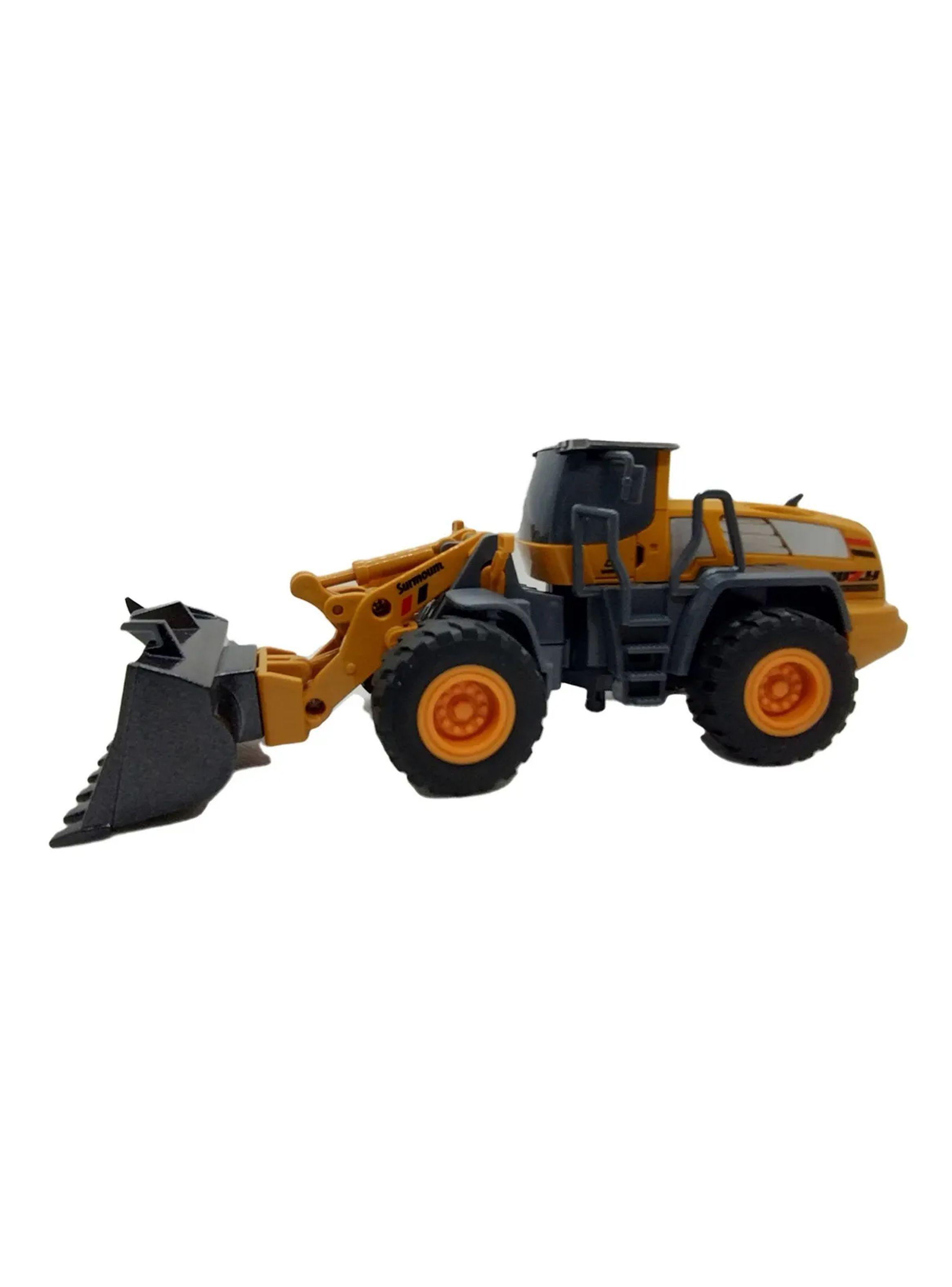 Vehículo Maquinaria De Construcción Pala Metálica Escala 1:32 de Wan Li Long-6