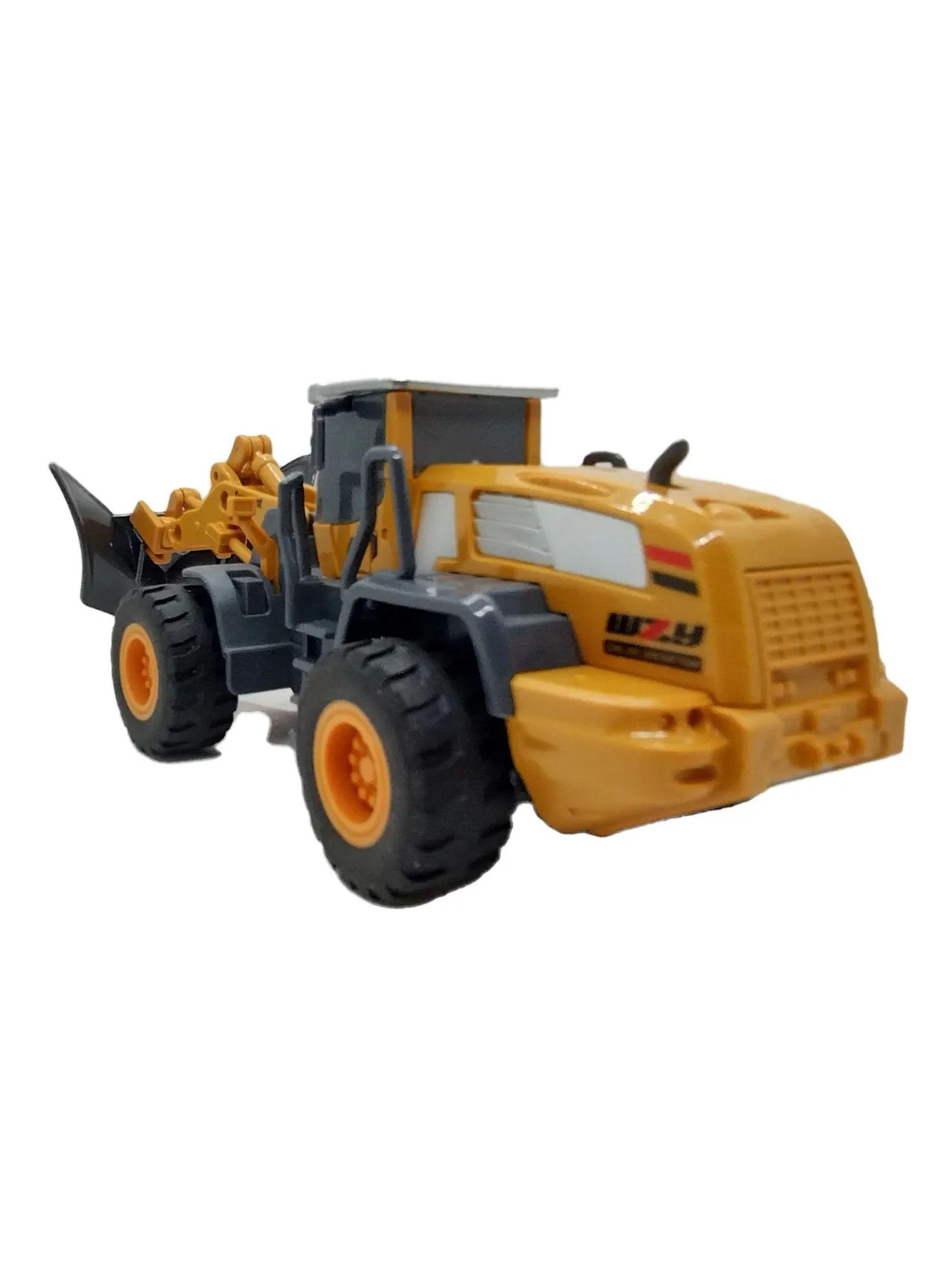 Vehículo Maquinaria De Construcción Pala Metálica Escala 1:32 de Wan Li Long-7