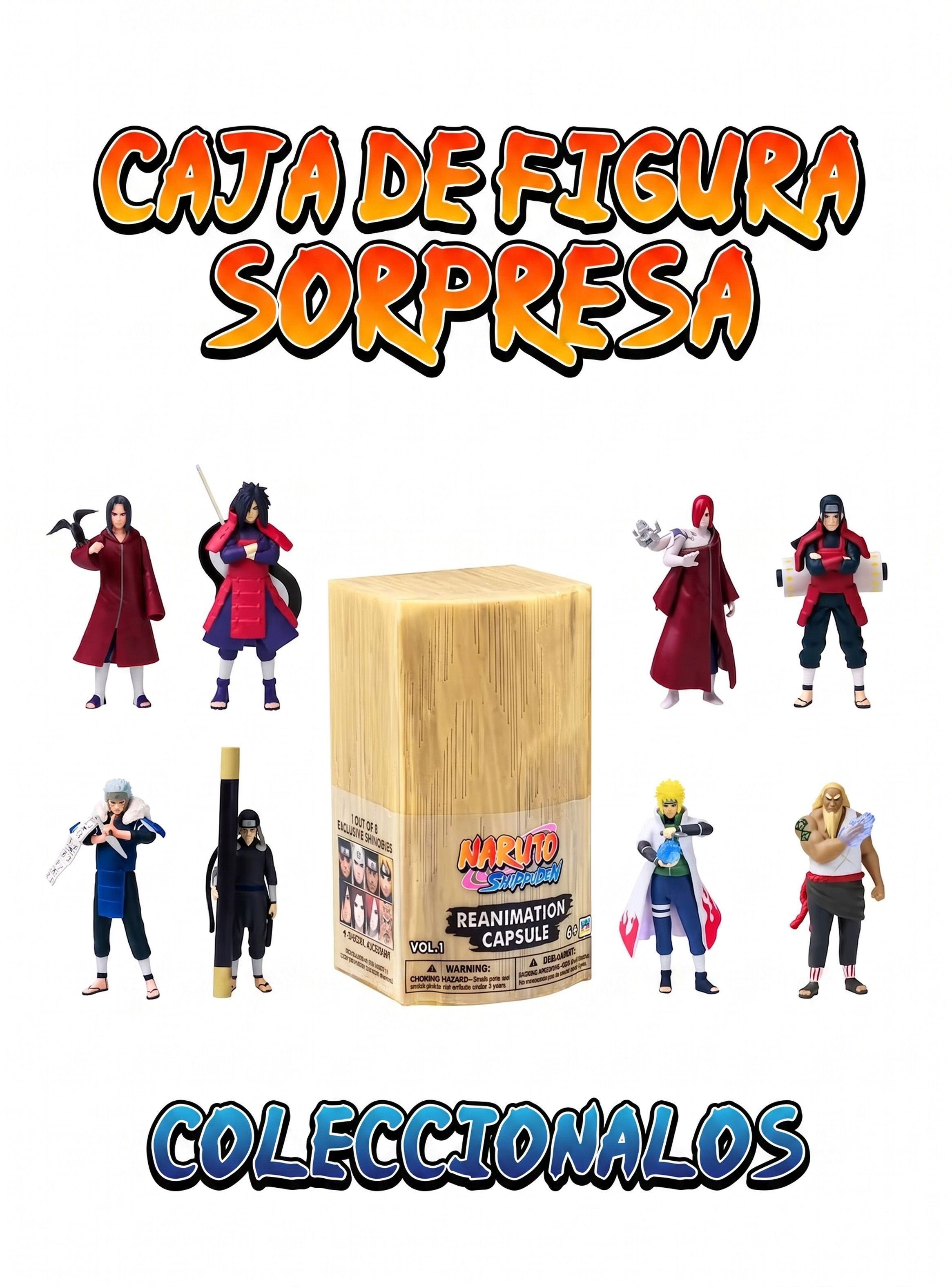 Capsula de Reanimacion Mini Figura Naruto Shippuden Vol 1-1