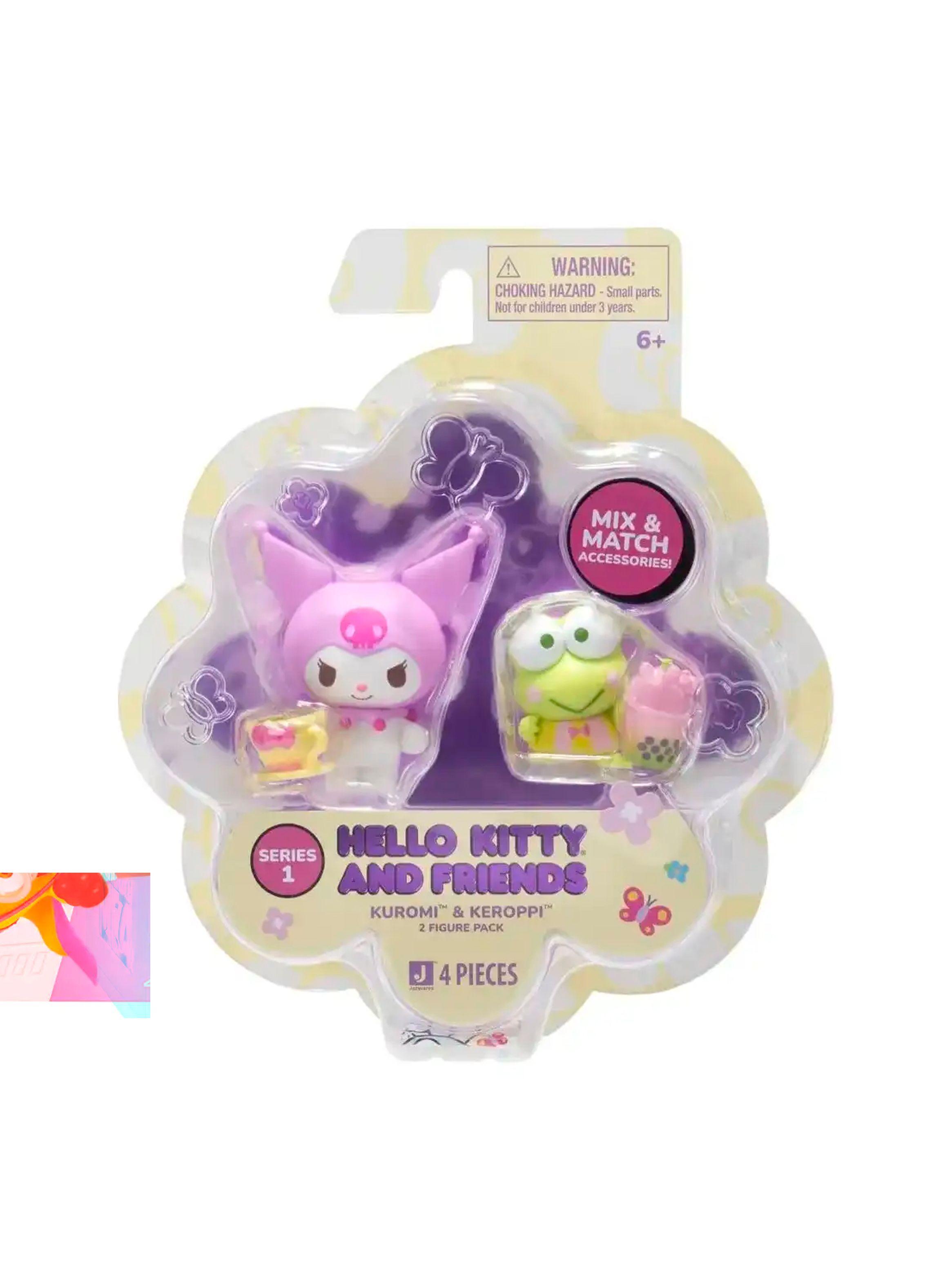 Set 2 Figuras Kuromi y Keroppi | Sanrio Hello Kitty and Friends-2