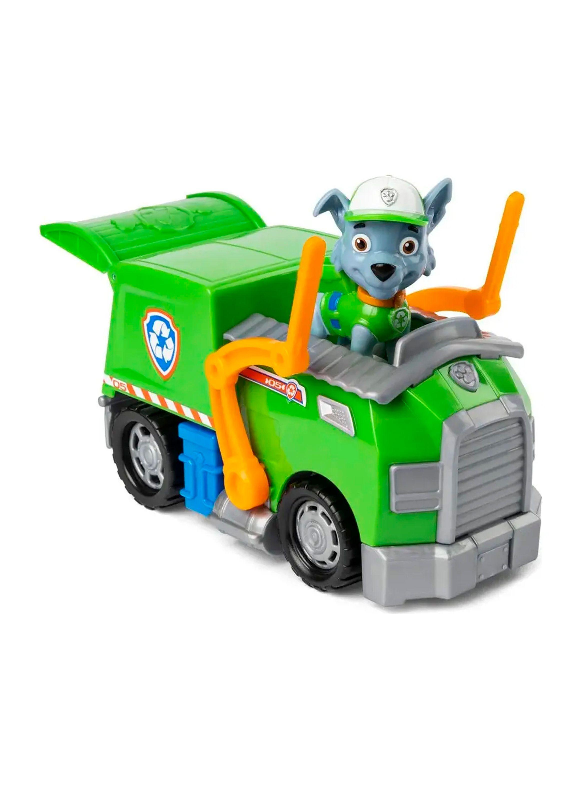 Camion De Reciclaje Rocky Paw Patrol Con Figura-2