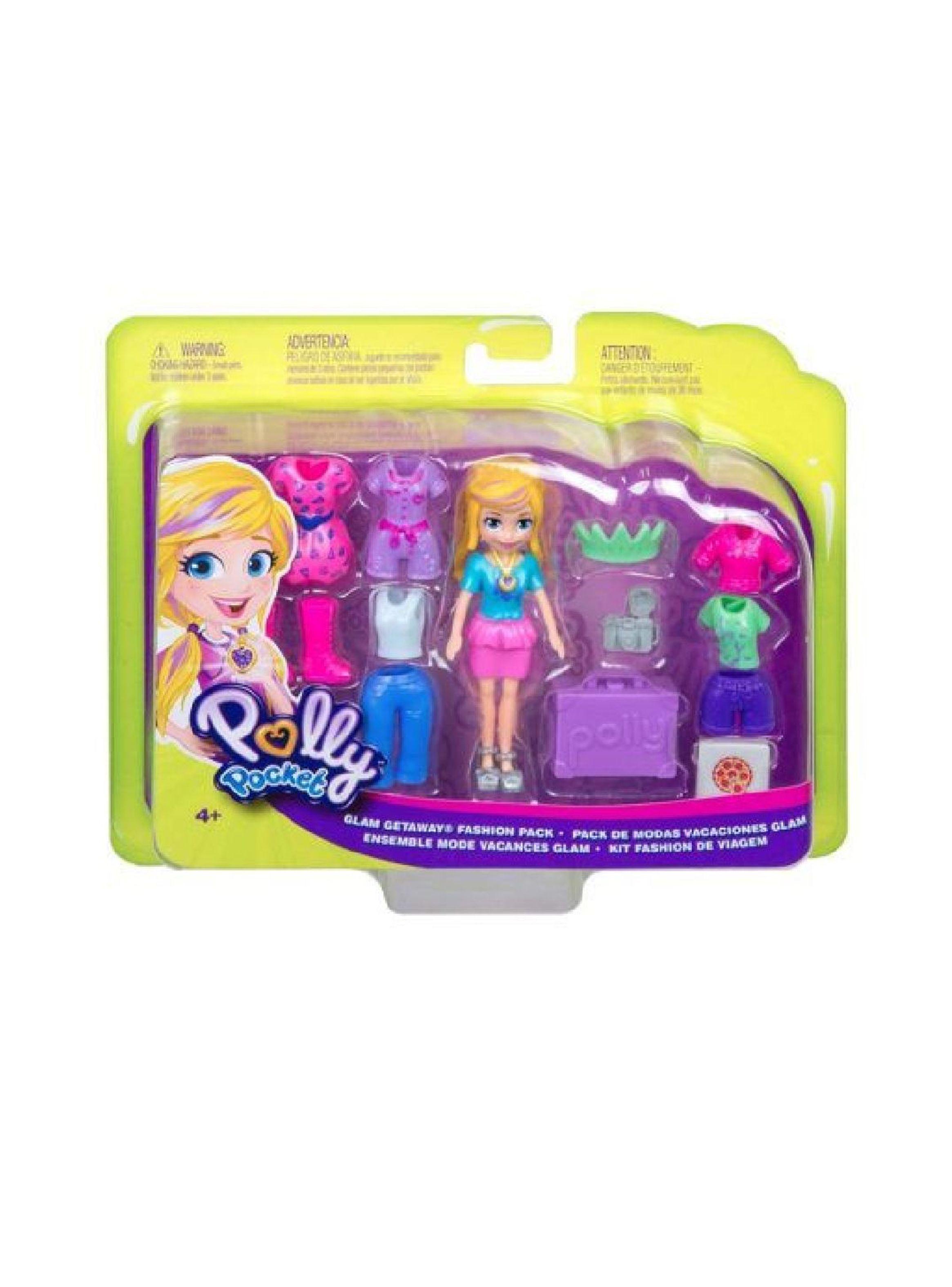 Muñeca Polly Pocket Maleta de Vacaciones de Mattel-3