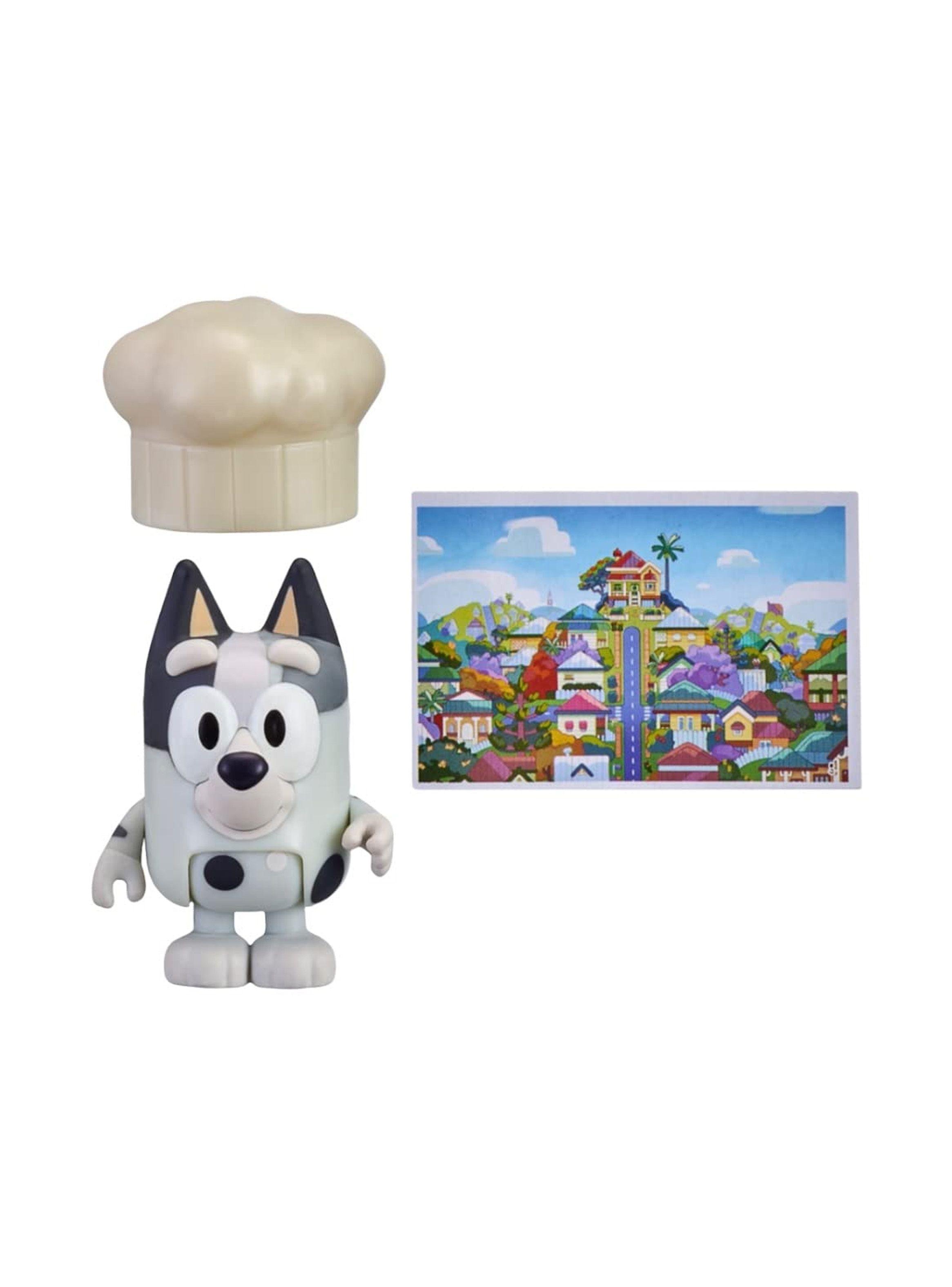 Figuras Bluey Comienza Una Historia Muffin y Gorro de Chef-2