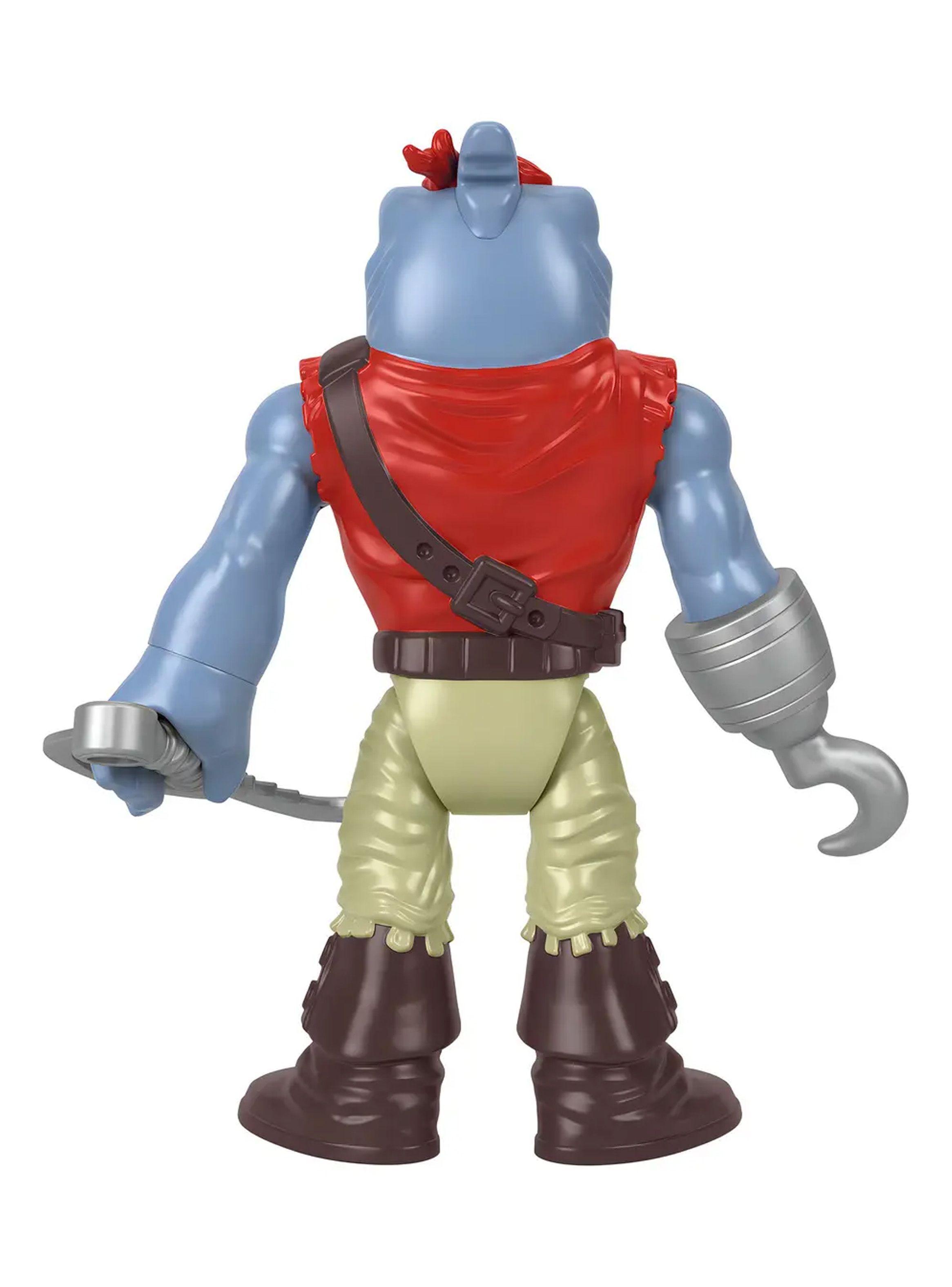 Figura Tiburon Pirata XL 25 cm Articulada-3