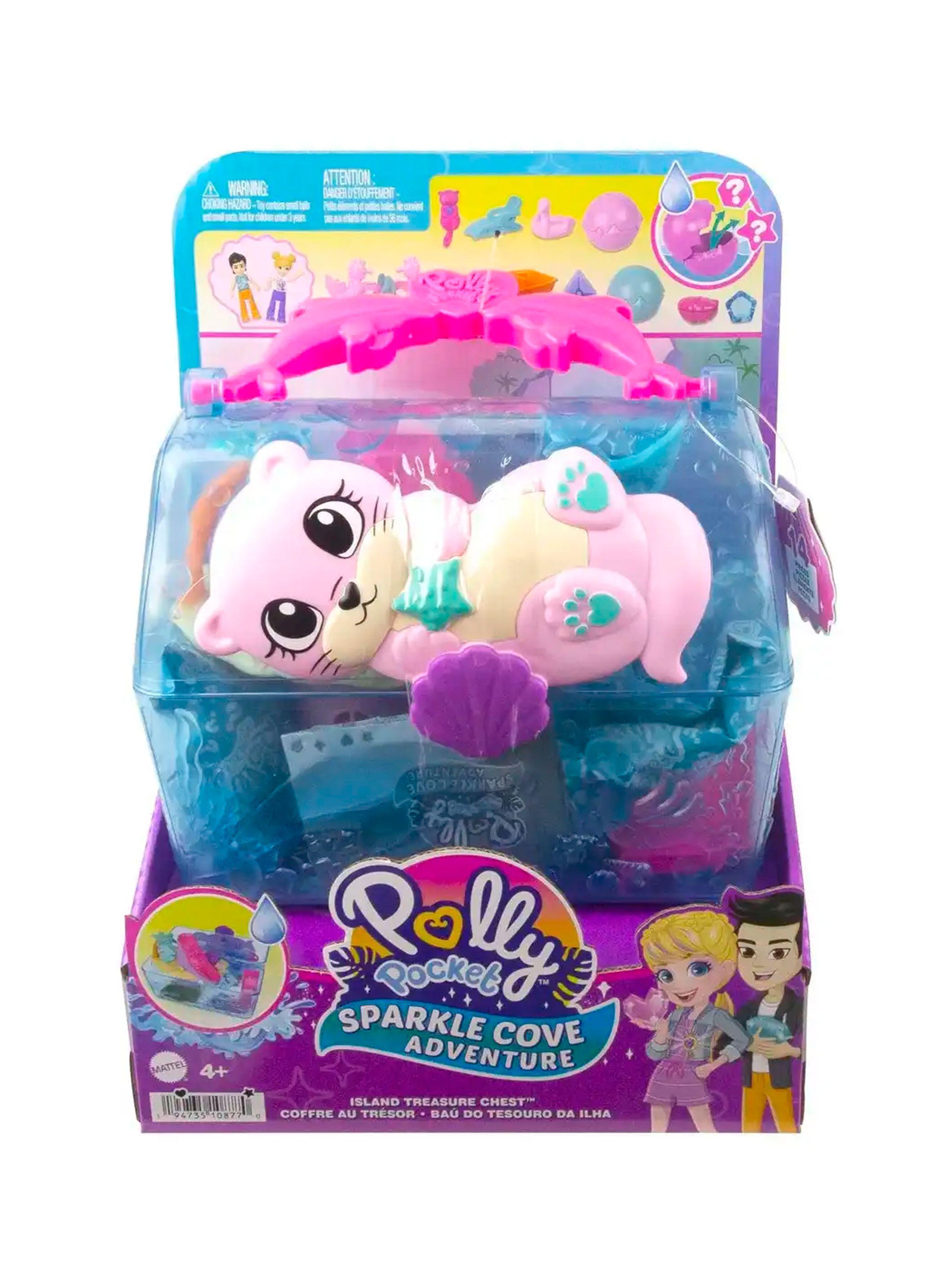 Polly Pocket Bolso Cofre del Tesoro | Set de Juego Bahía Mágica-6
