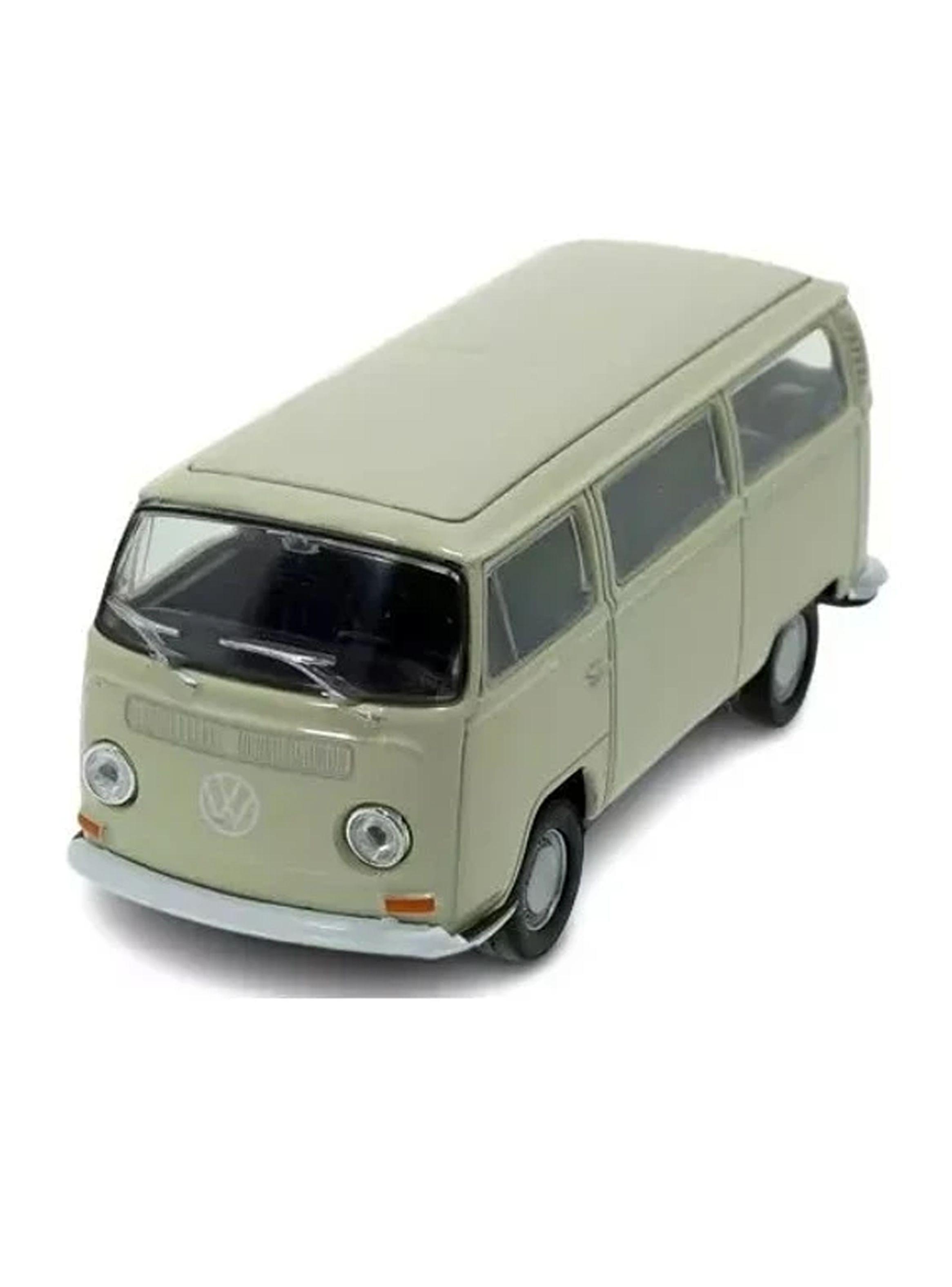 Auto De Coleccion Kombi Crema Escala 1:34 de Welly-1