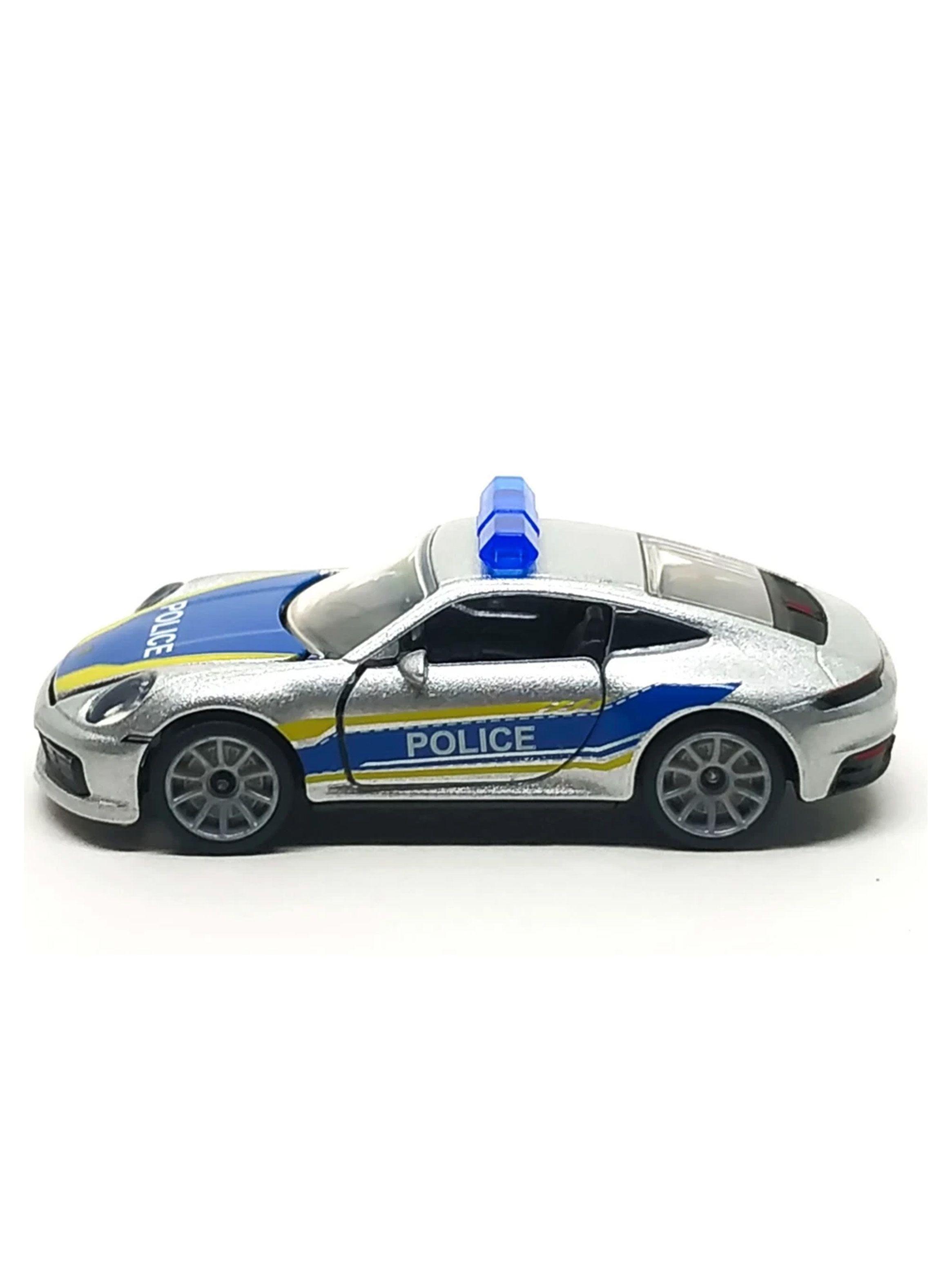 Auto Metal Porsche 911 Policia Escala 1:64-3