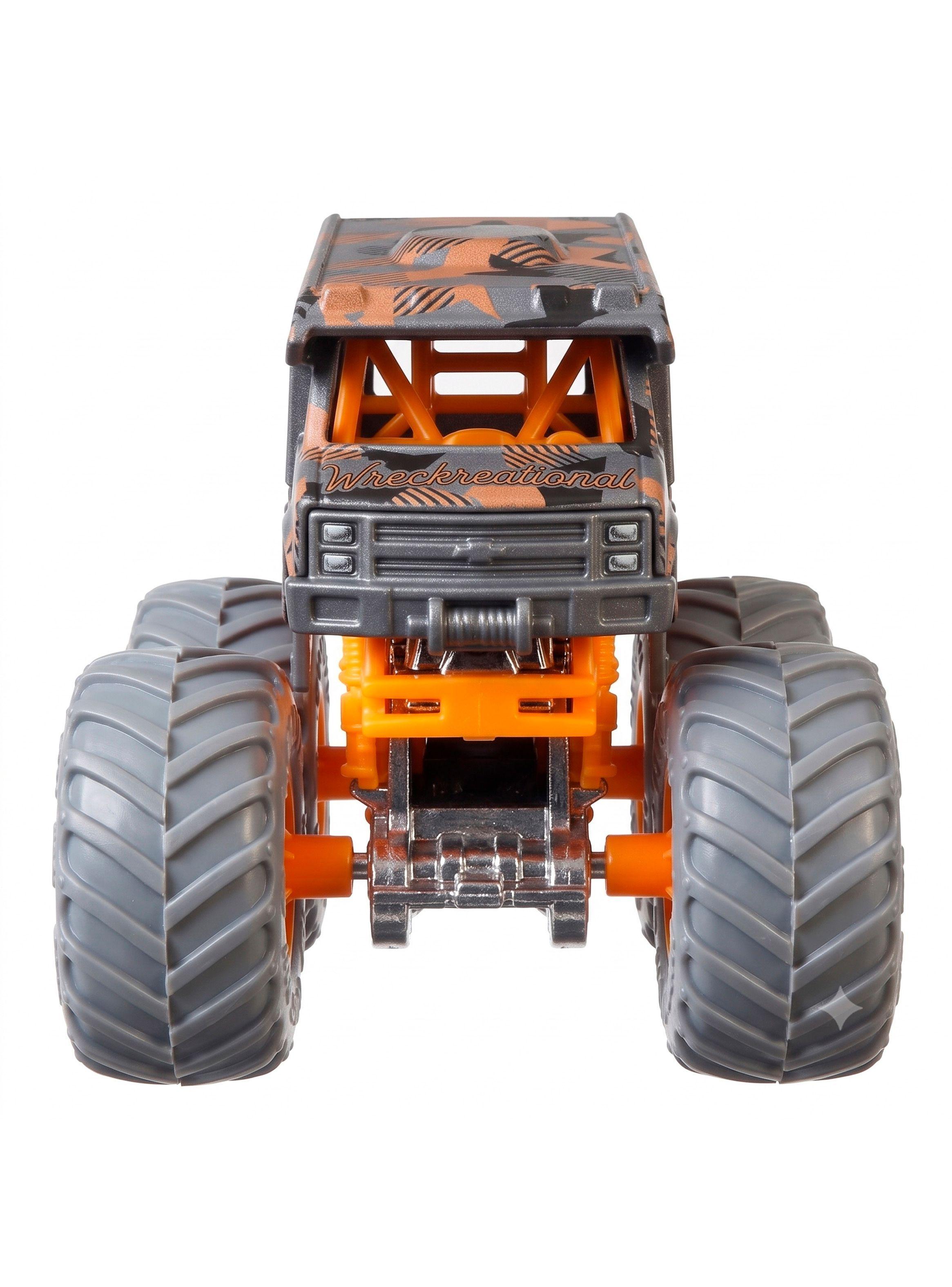 Auto Monster Truck Hot Wheels Camo Crashers 1 64 Metal-2