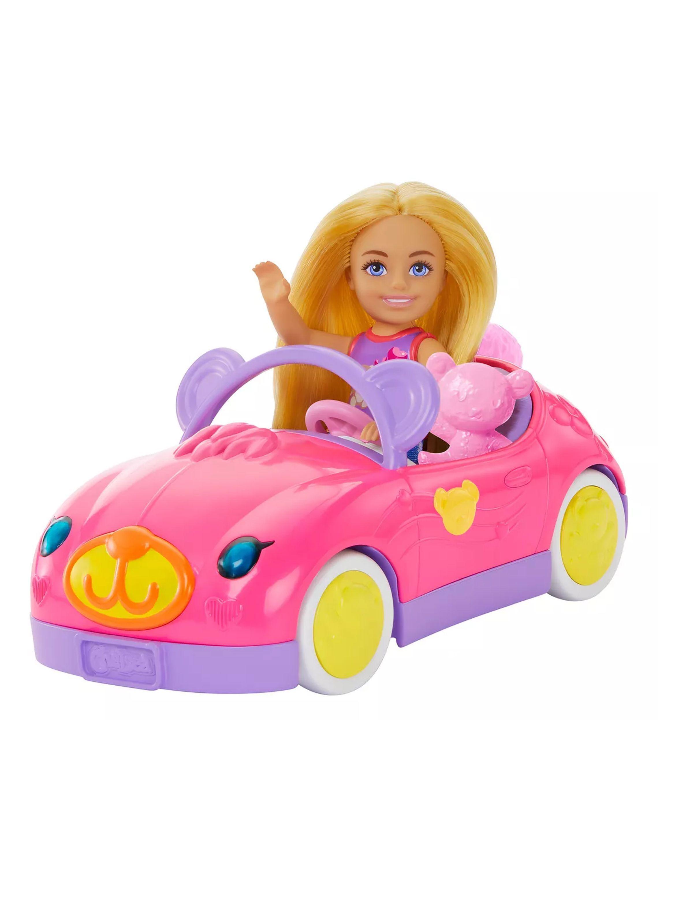 Barbie Set De Juego Chelsea Muñeca Y Auto De Osito de Mattel-2
