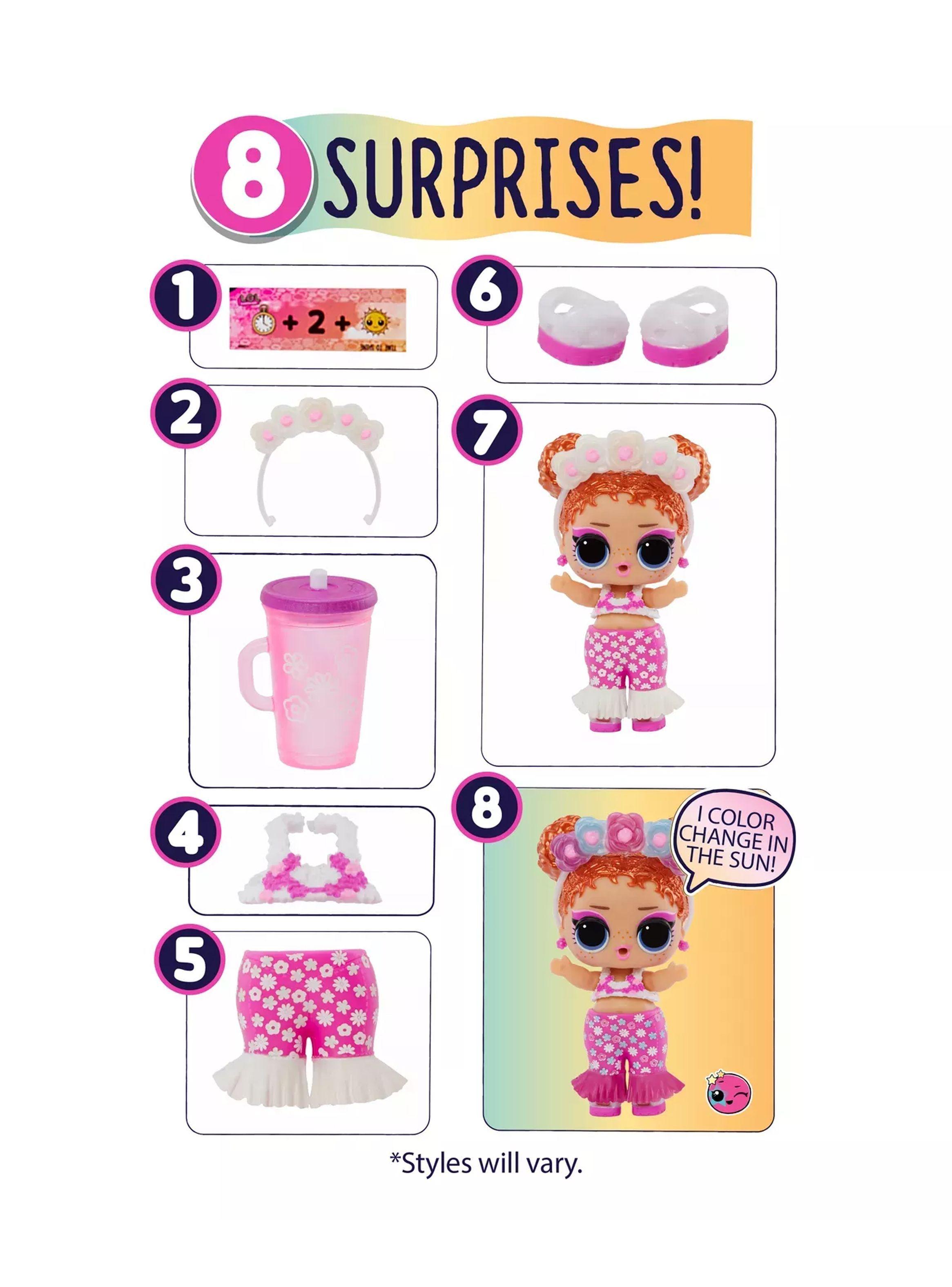 Muñeca Lol Surprise Wabro Sunshine Make Over Coleccionable de MGA Entertainment-2