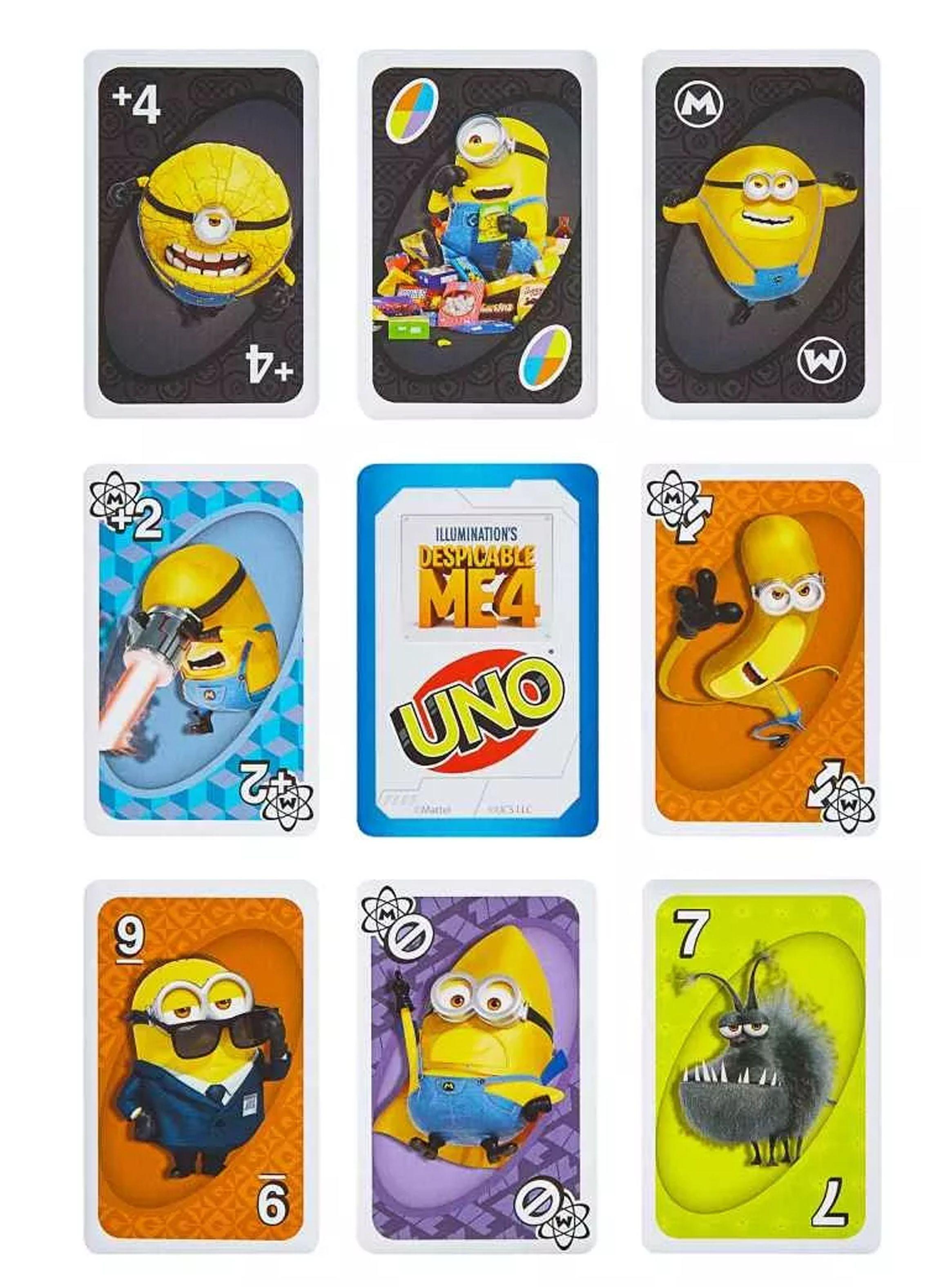 Uno Juego De Cartas Mi Villano Favorito 4-5