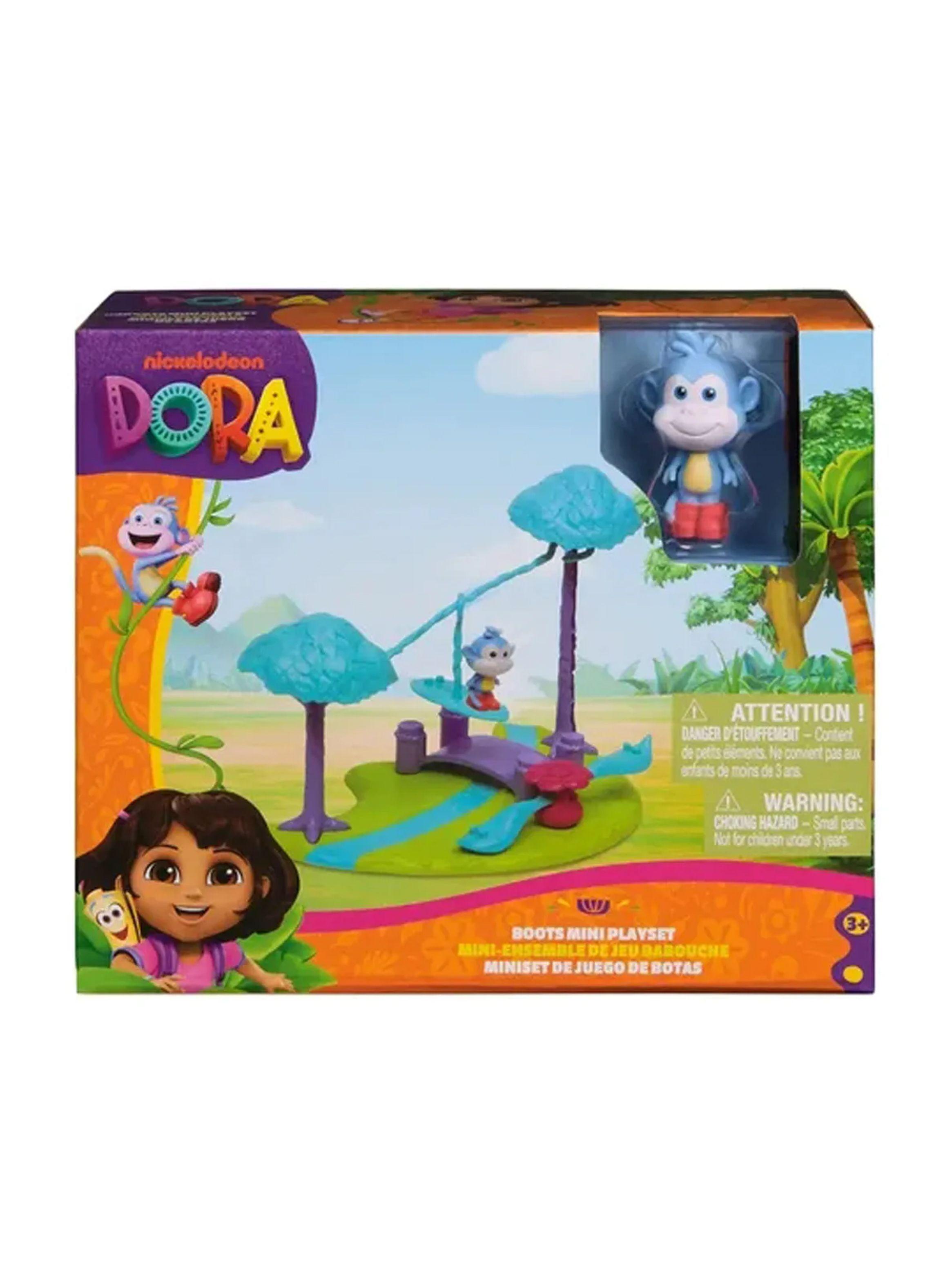 Mini Playset Juego De Botas De Dora La Exploradora-2