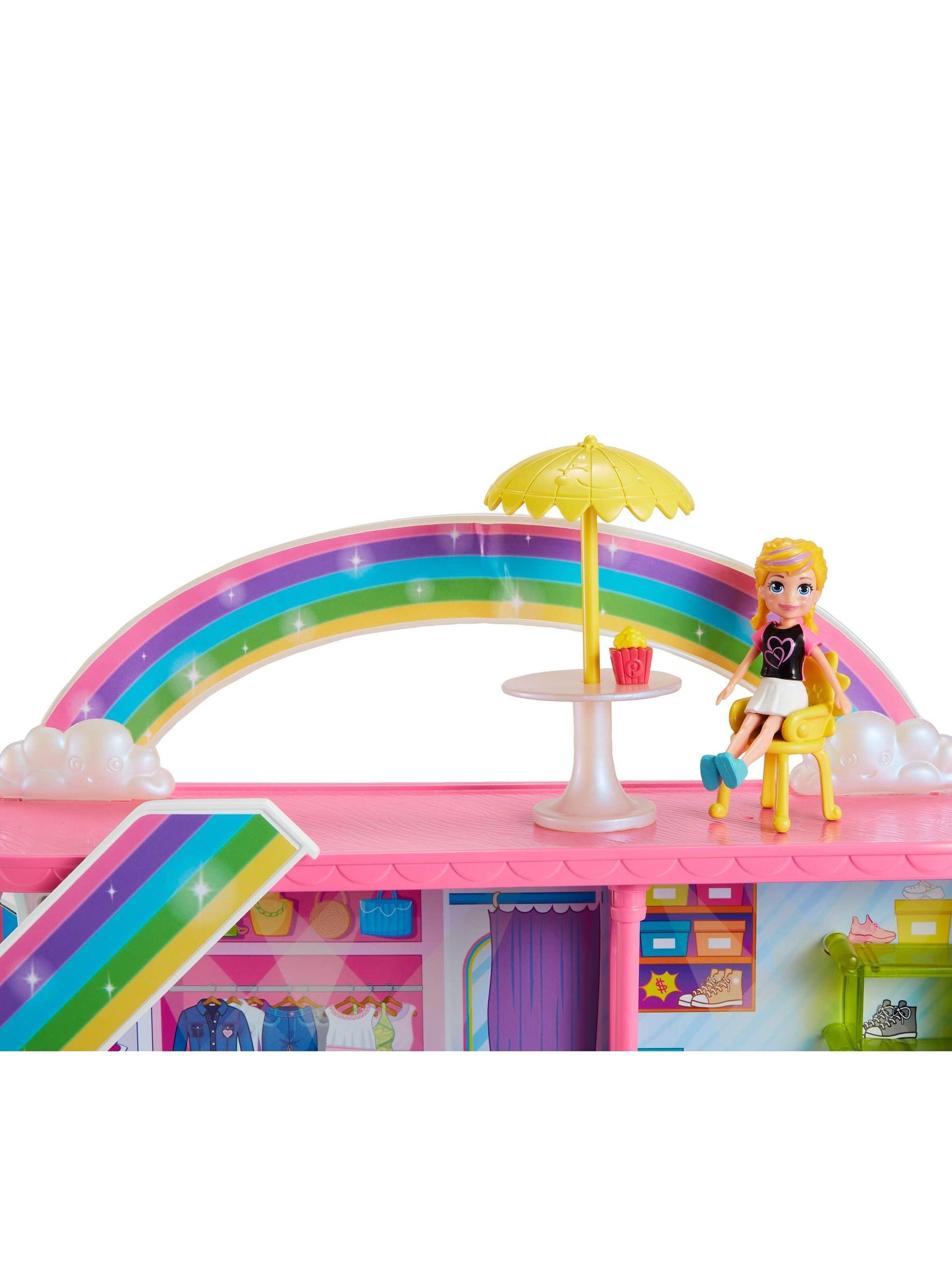 Muñeca Set De Juego Polly Pocket Shopping Sorpresas Mattel-2
