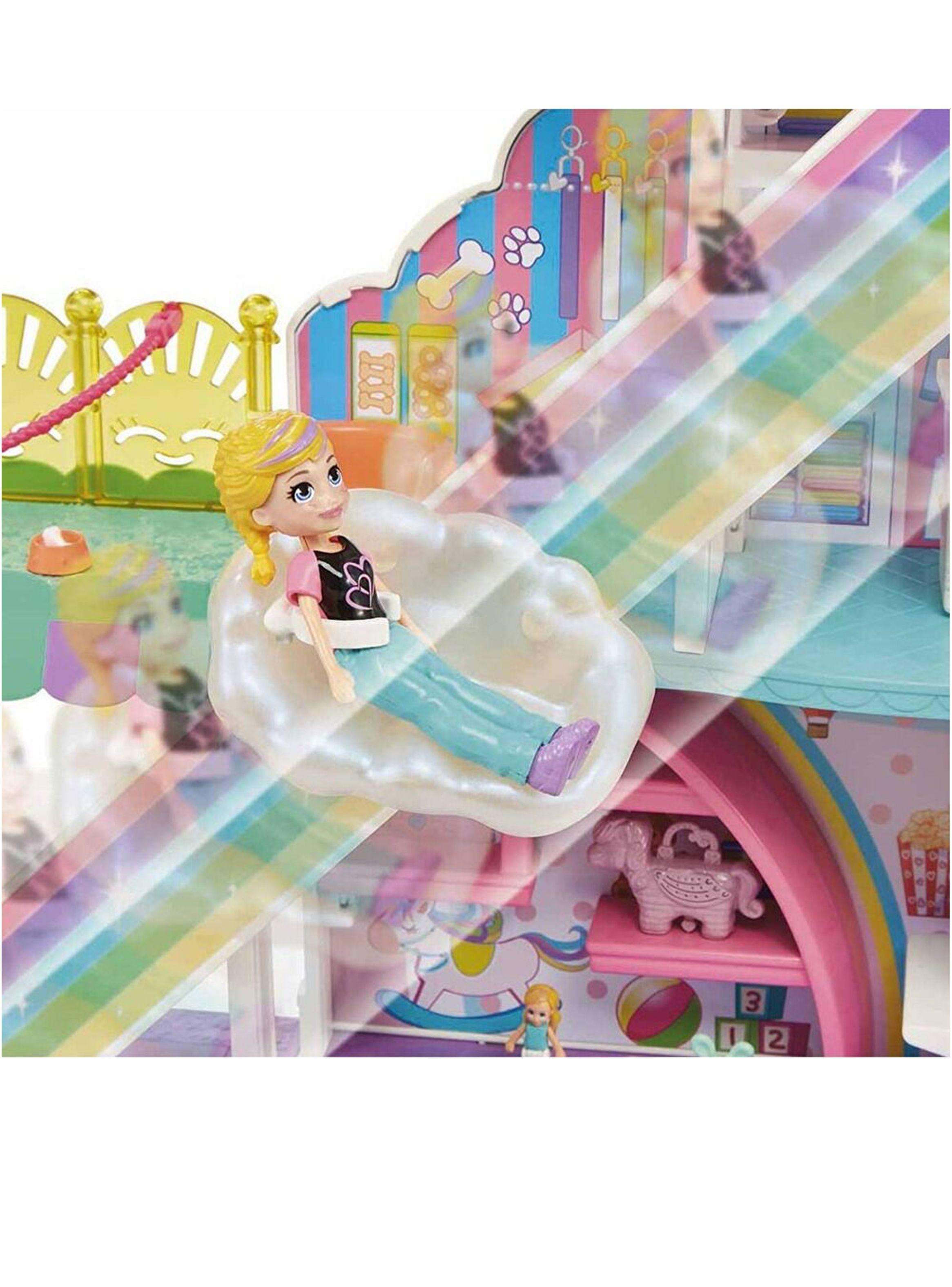 Muñeca Set De Juego Polly Pocket Shopping Sorpresas Mattel-5