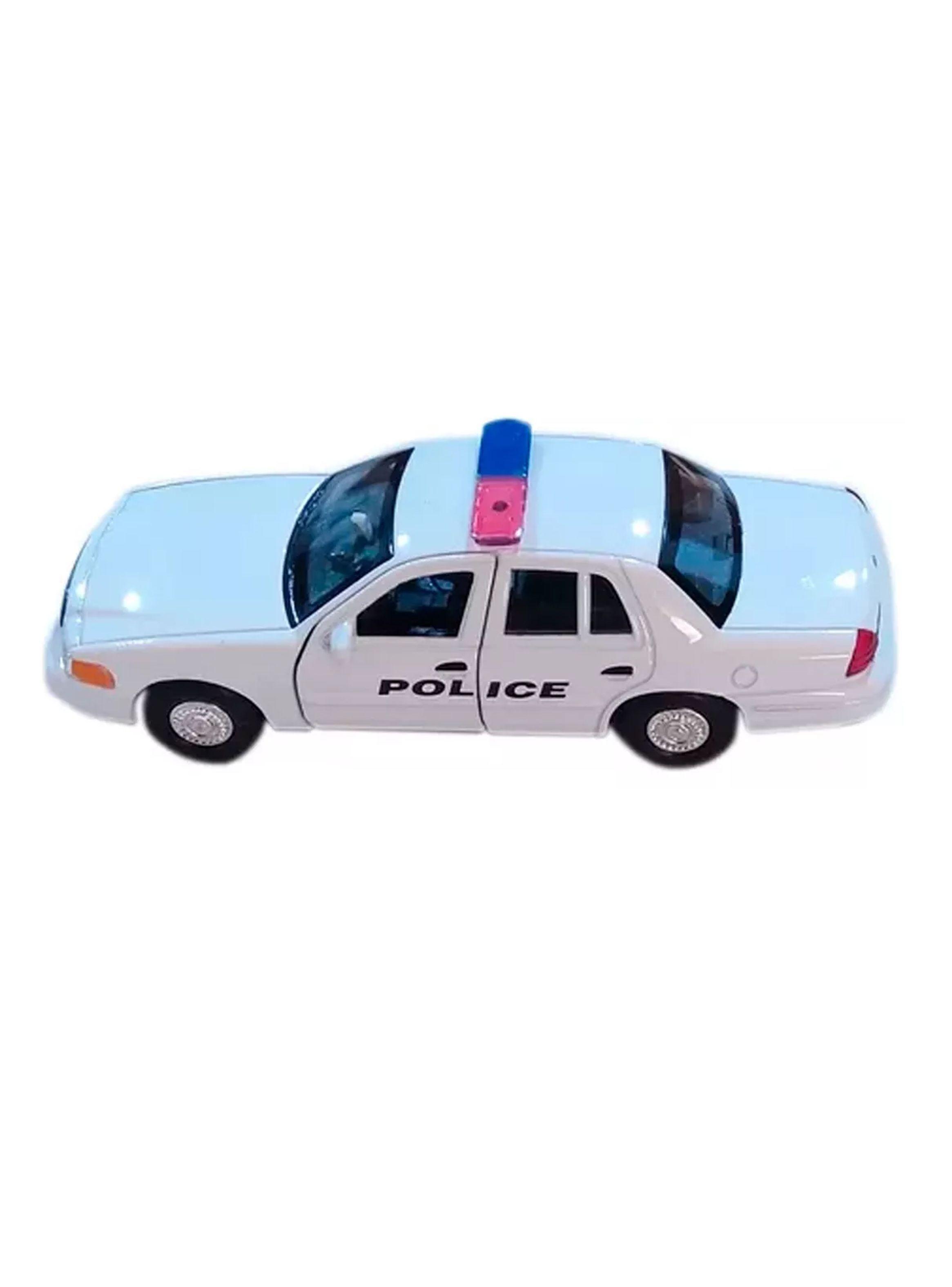 Auto De Colección Ford 99 Crown Victoria Policía de Eeuu Escala 1:38 Welly-2