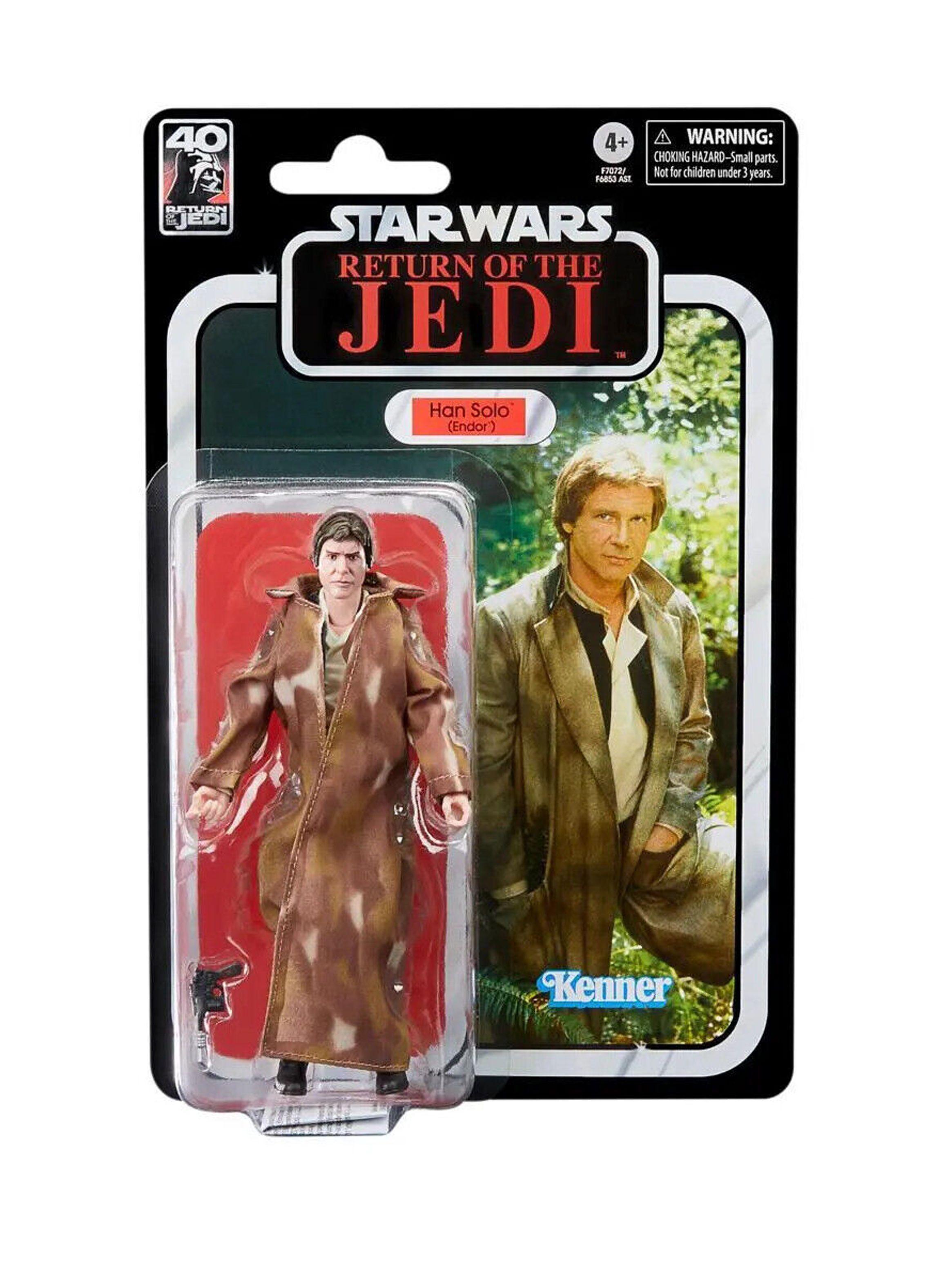 Figura Han Solo (Endor) Star Wars Return of The Jedi The Black Series de Hasbro-3