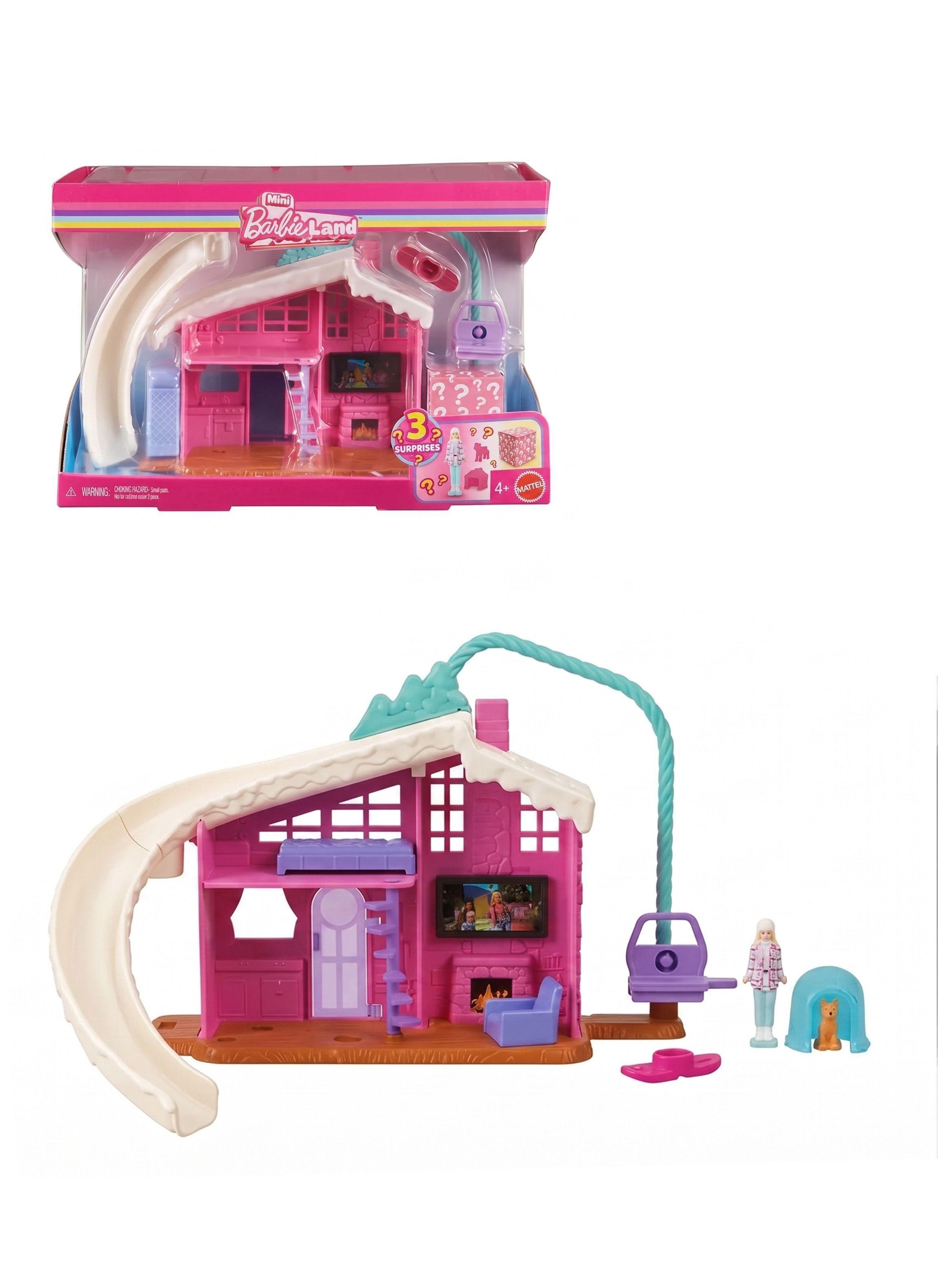 Barbie Mini Casa Barbieland Chalet De Invierno Mattel-0