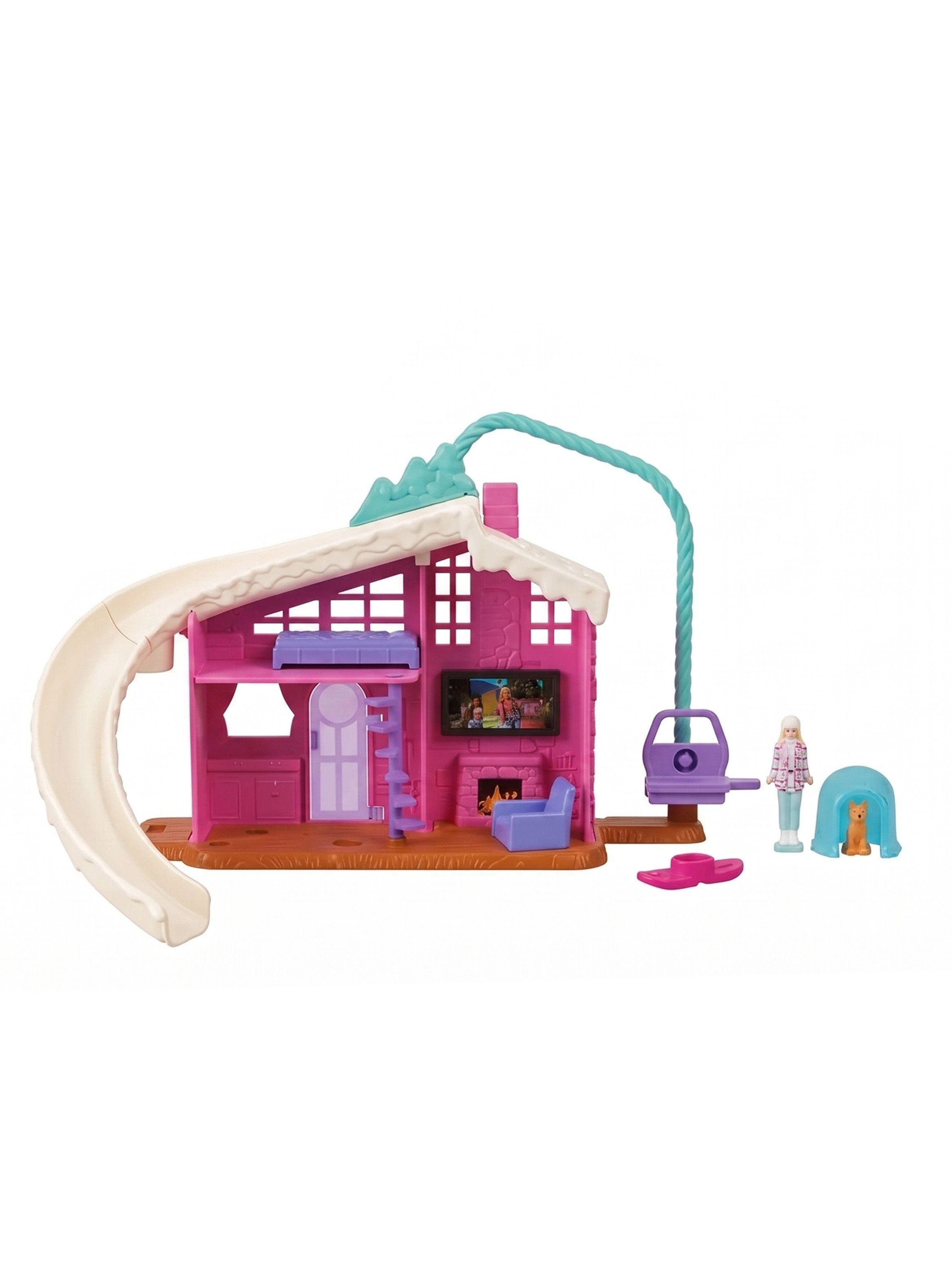 Barbie Mini Casa Barbieland Chalet De Invierno Mattel-1