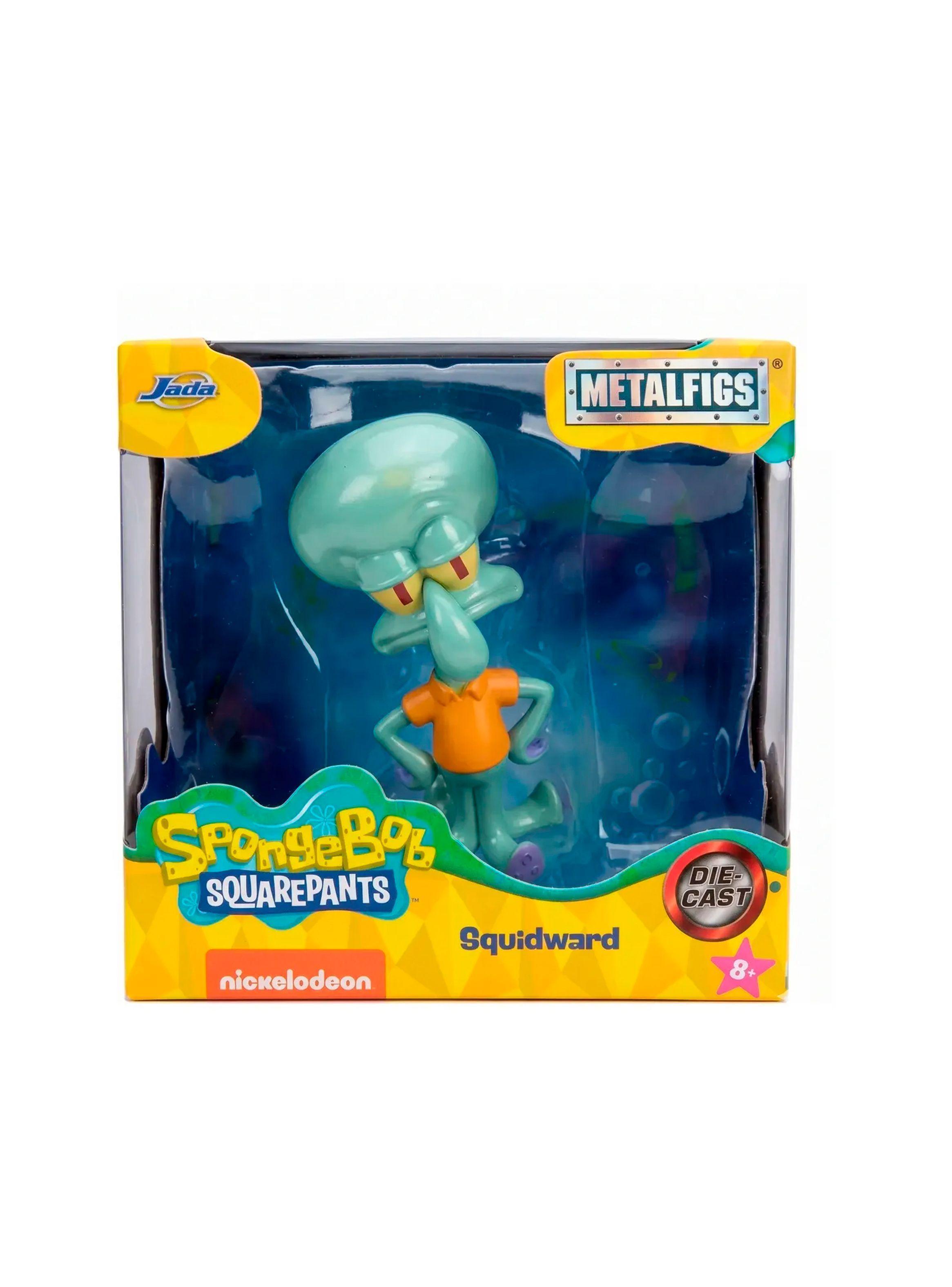 Figura Calamardo Bob Esponja Metal Die Cast coleccion niños 8+-2
