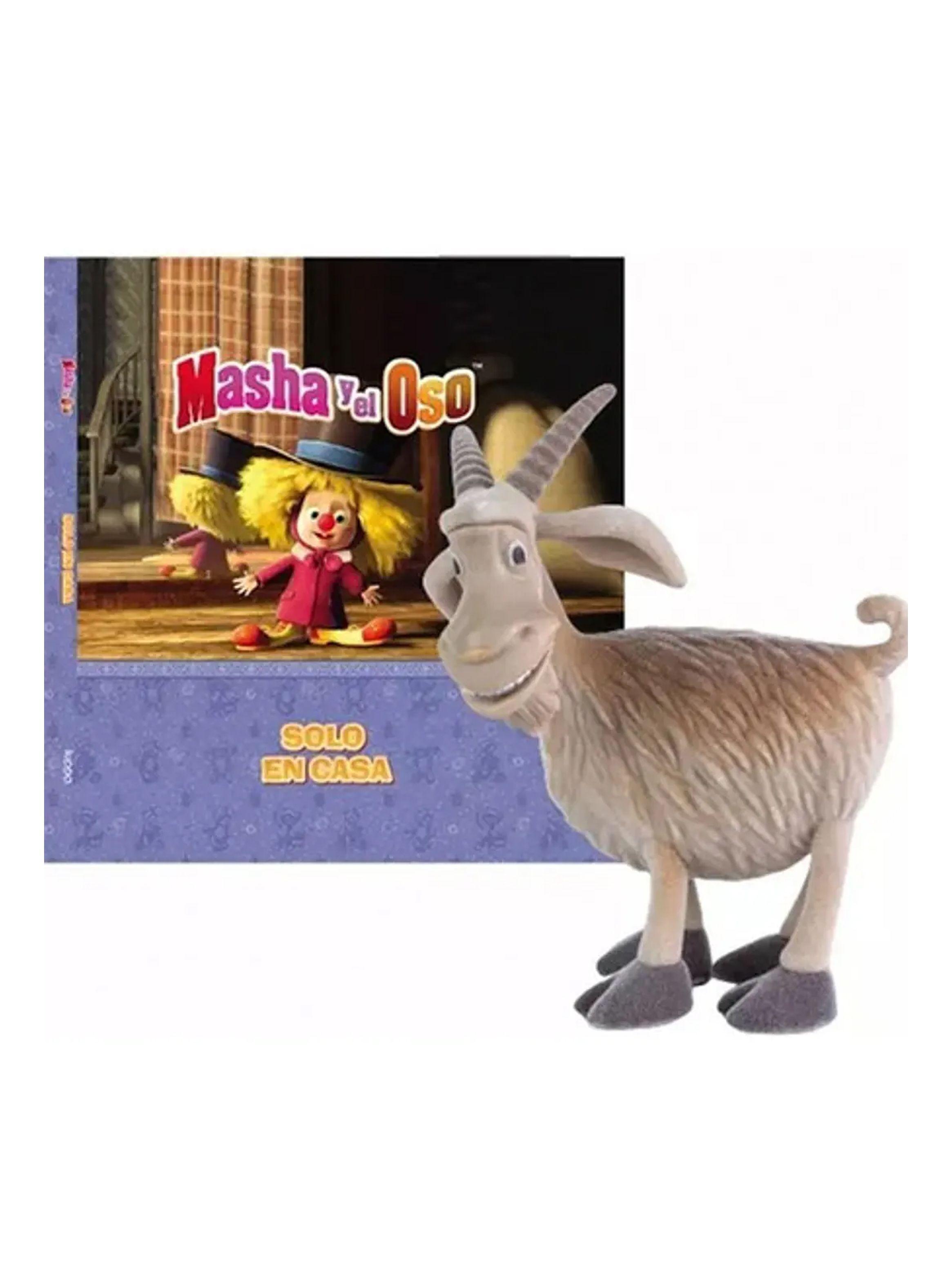 Libro De Cuento + Figura Coleccionable De Masha Y El Oso-0