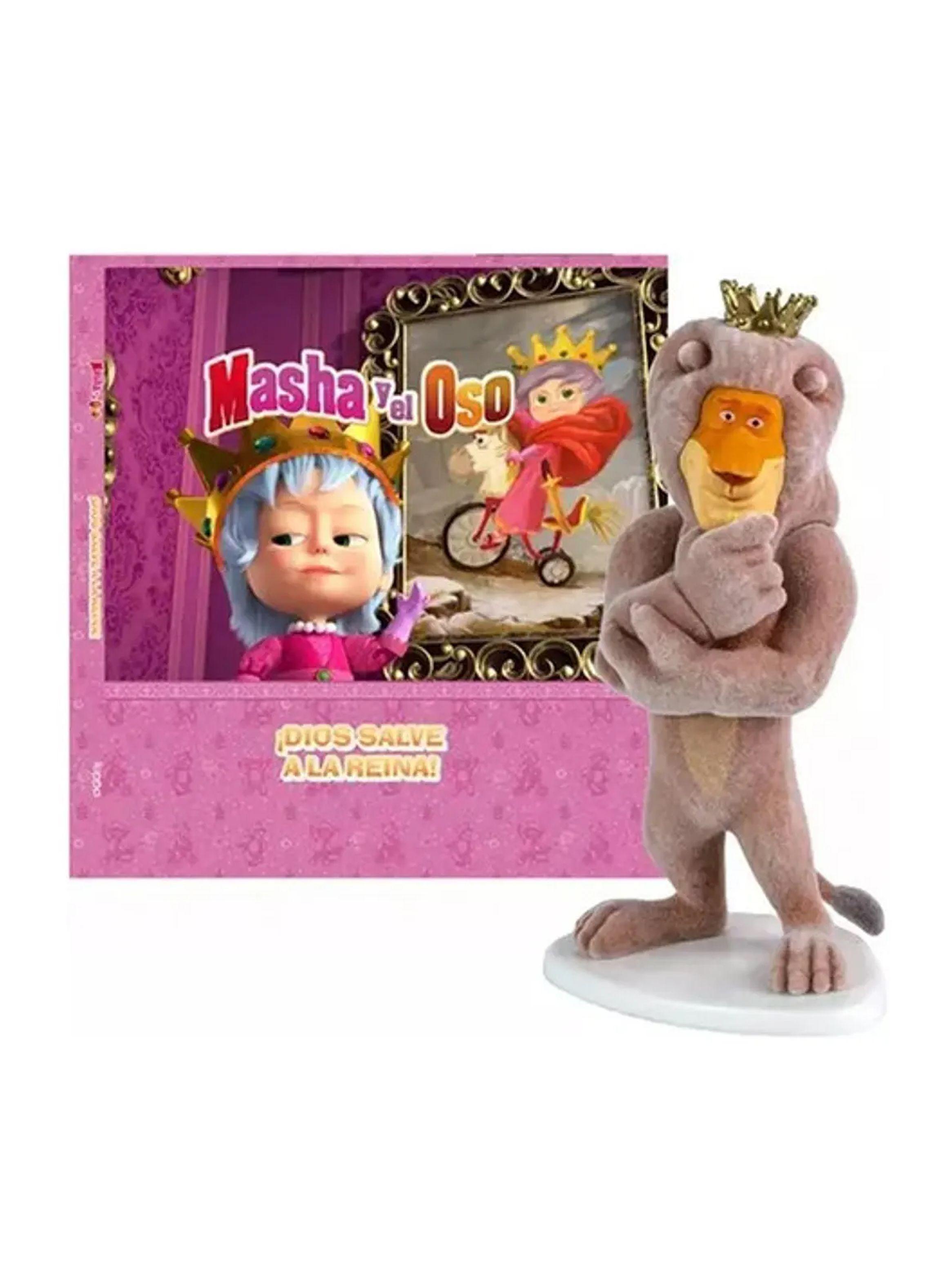 Libro De Cuento + Figura Coleccionable De Masha Y El Oso-0