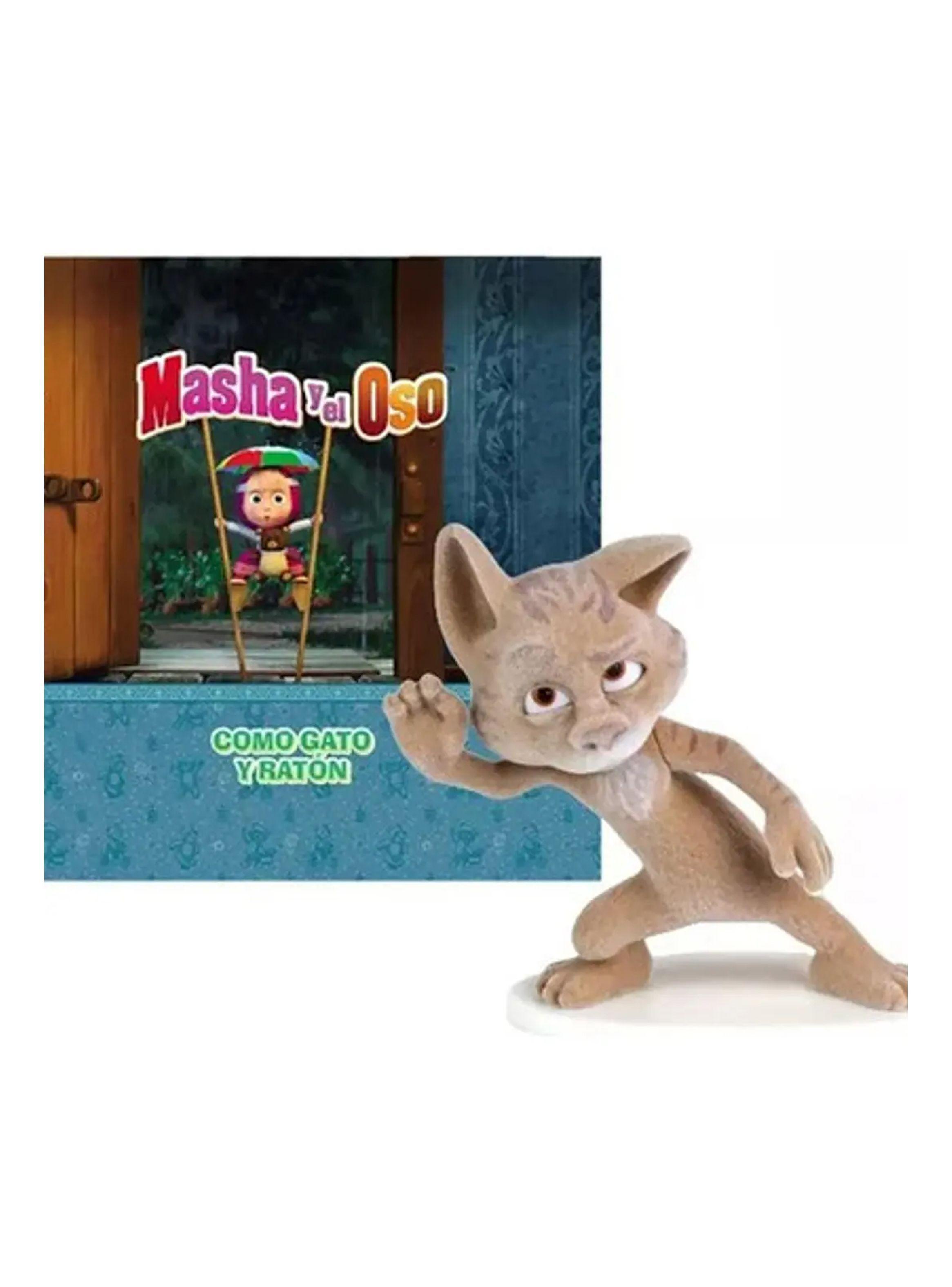 Libro De Cuento + Figura Coleccionable De Masha Y El Oso-0