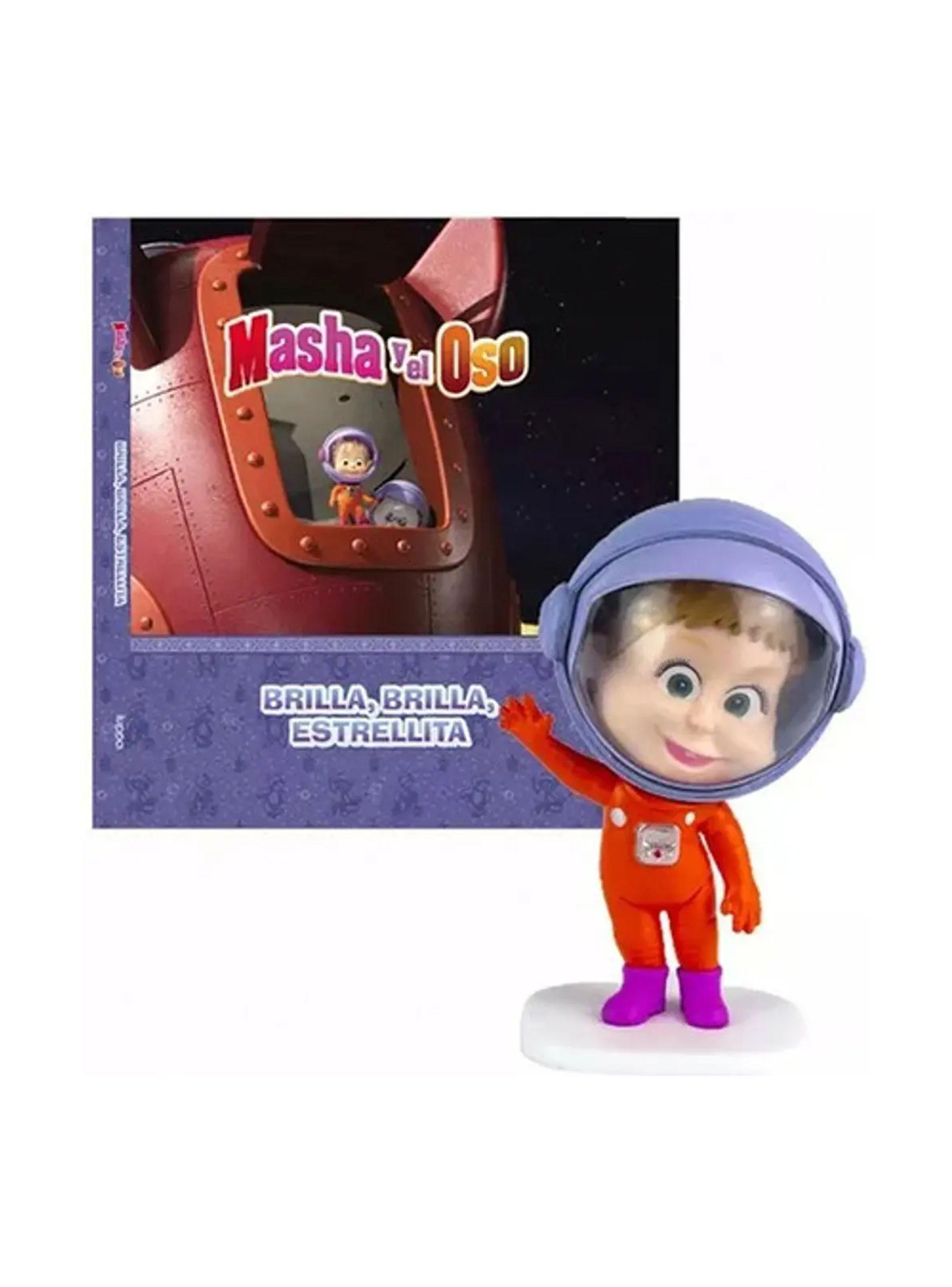 Libro De Cuento + Figura Coleccionable De Masha Y El Oso-0