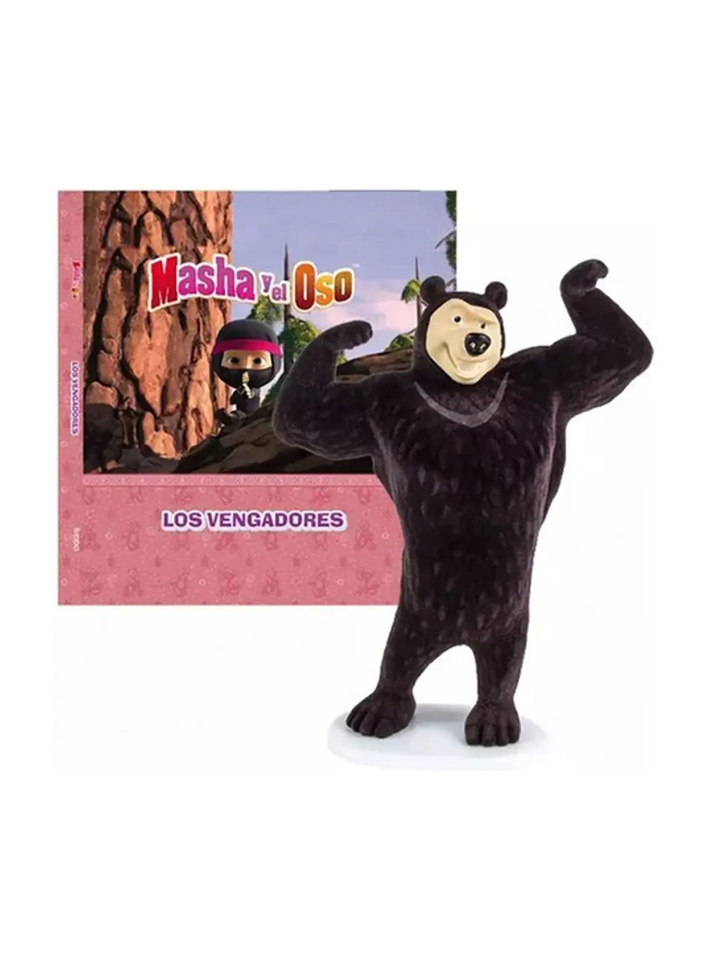 Libro De Cuento + Figura Coleccionable De Masha Y El Oso-0