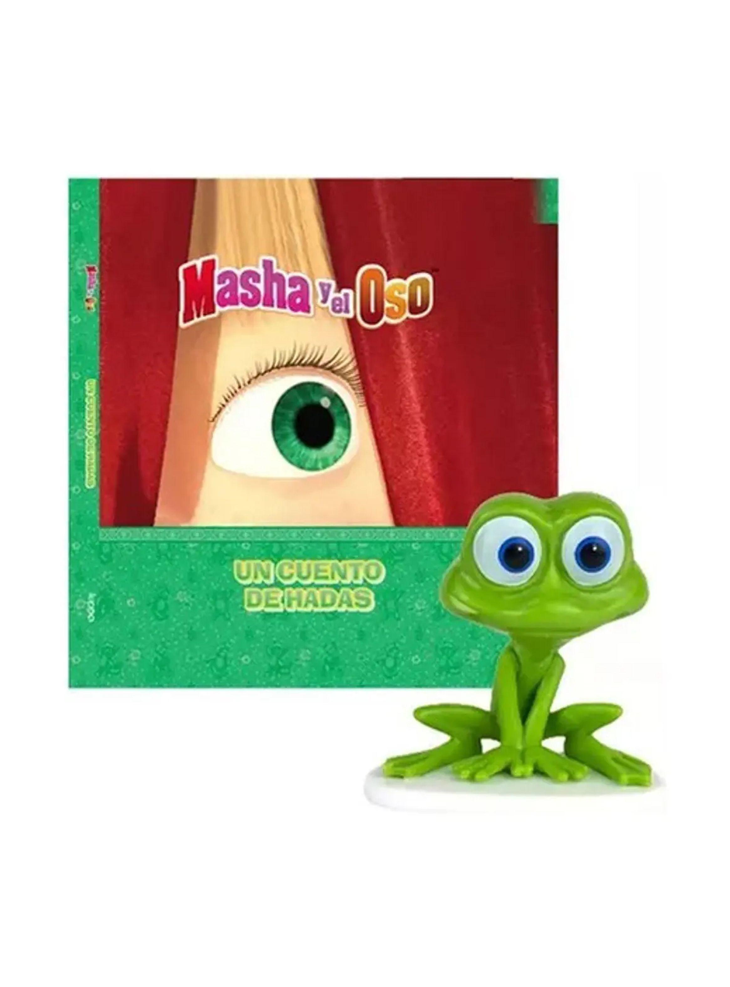Libro De Cuento + Figura Coleccionable De Masha Y El Oso-0