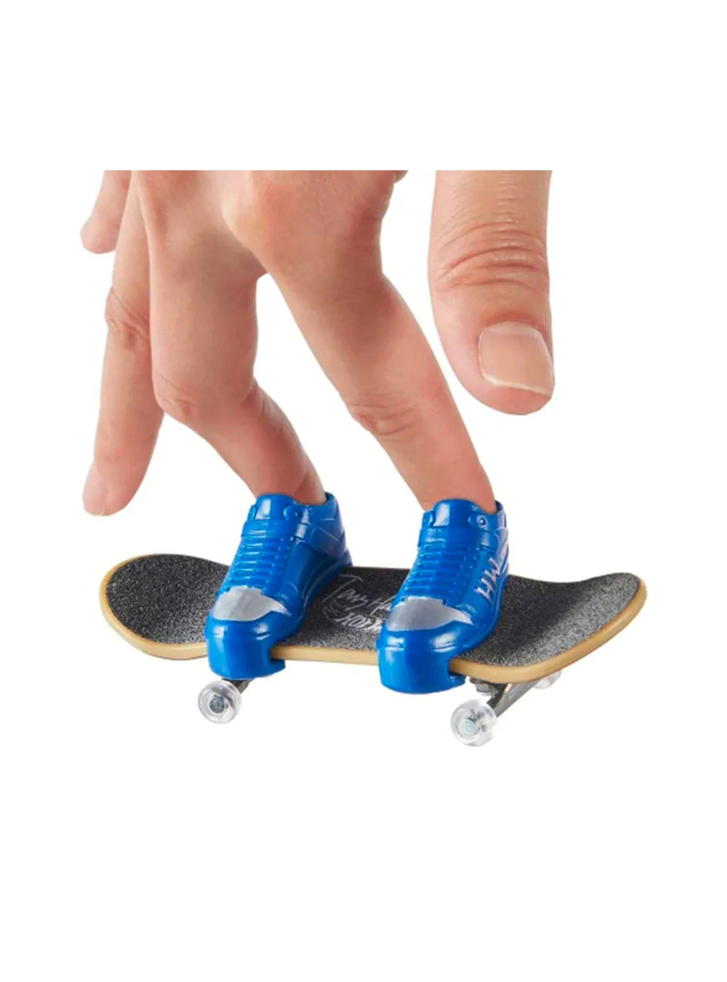 Skate Patineta Neón Diecast Bread Box con Vehículo Hot Wheels de Mattel-1