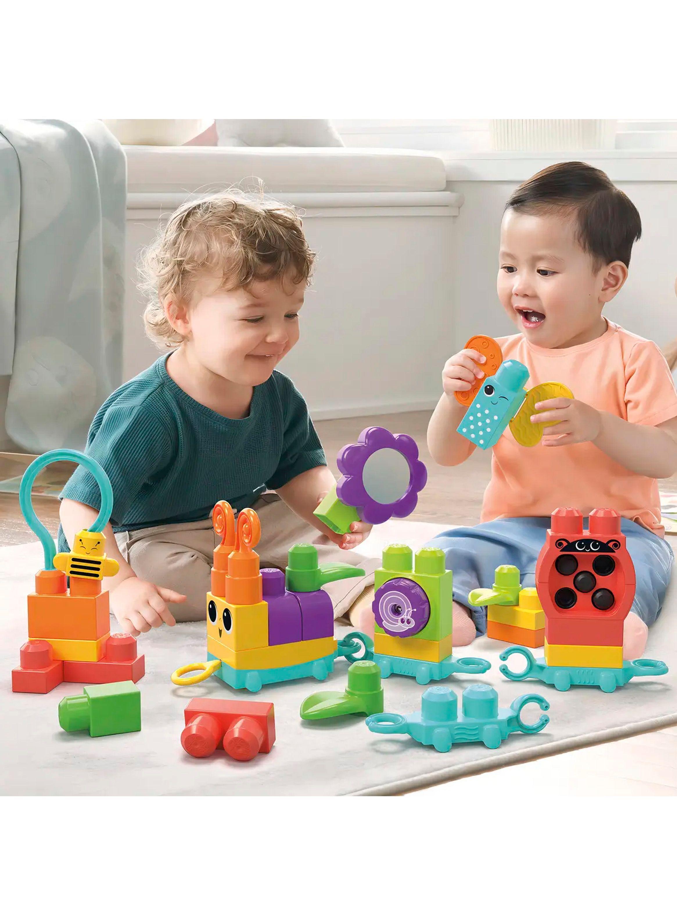 Mega Bloks Juguete De Construccion Oruguita Bailadora 30 Pzs Fisher Price-5