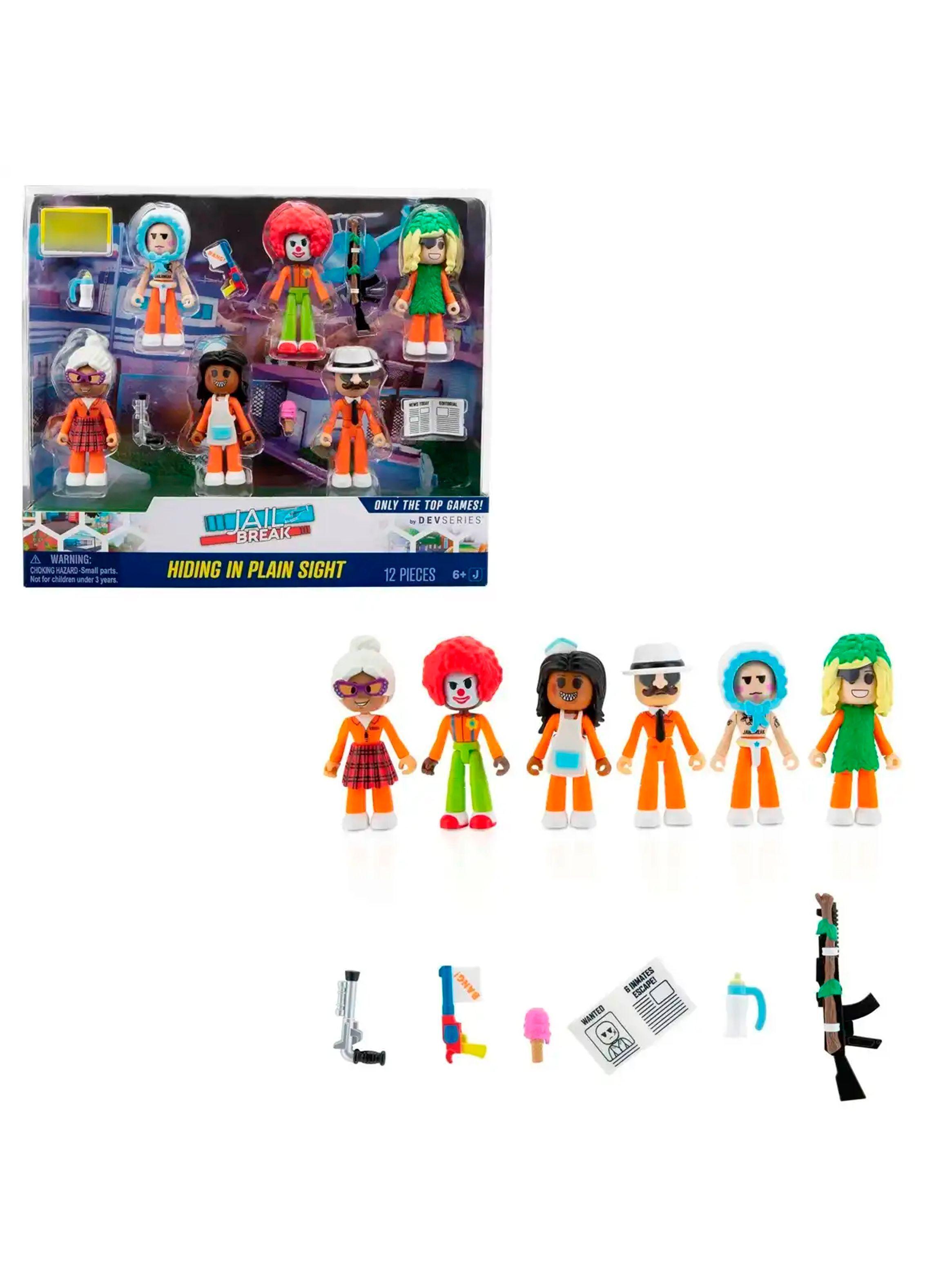 Pack 8 Figuras Roblox Jailbreak | Incluye 2 Códigos Virtuales-0