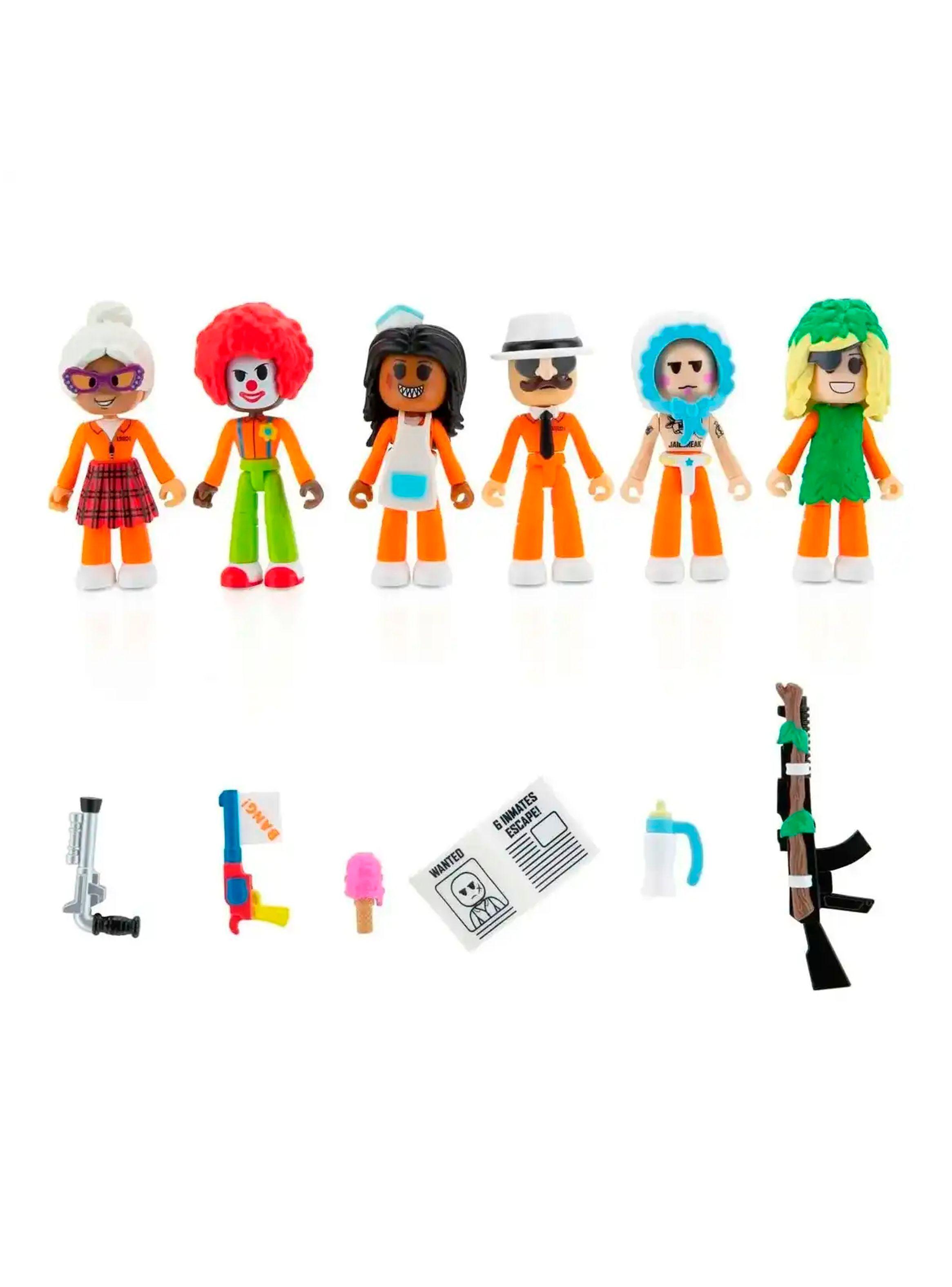 Pack 8 Figuras Roblox Jailbreak | Incluye 2 Códigos Virtuales-1