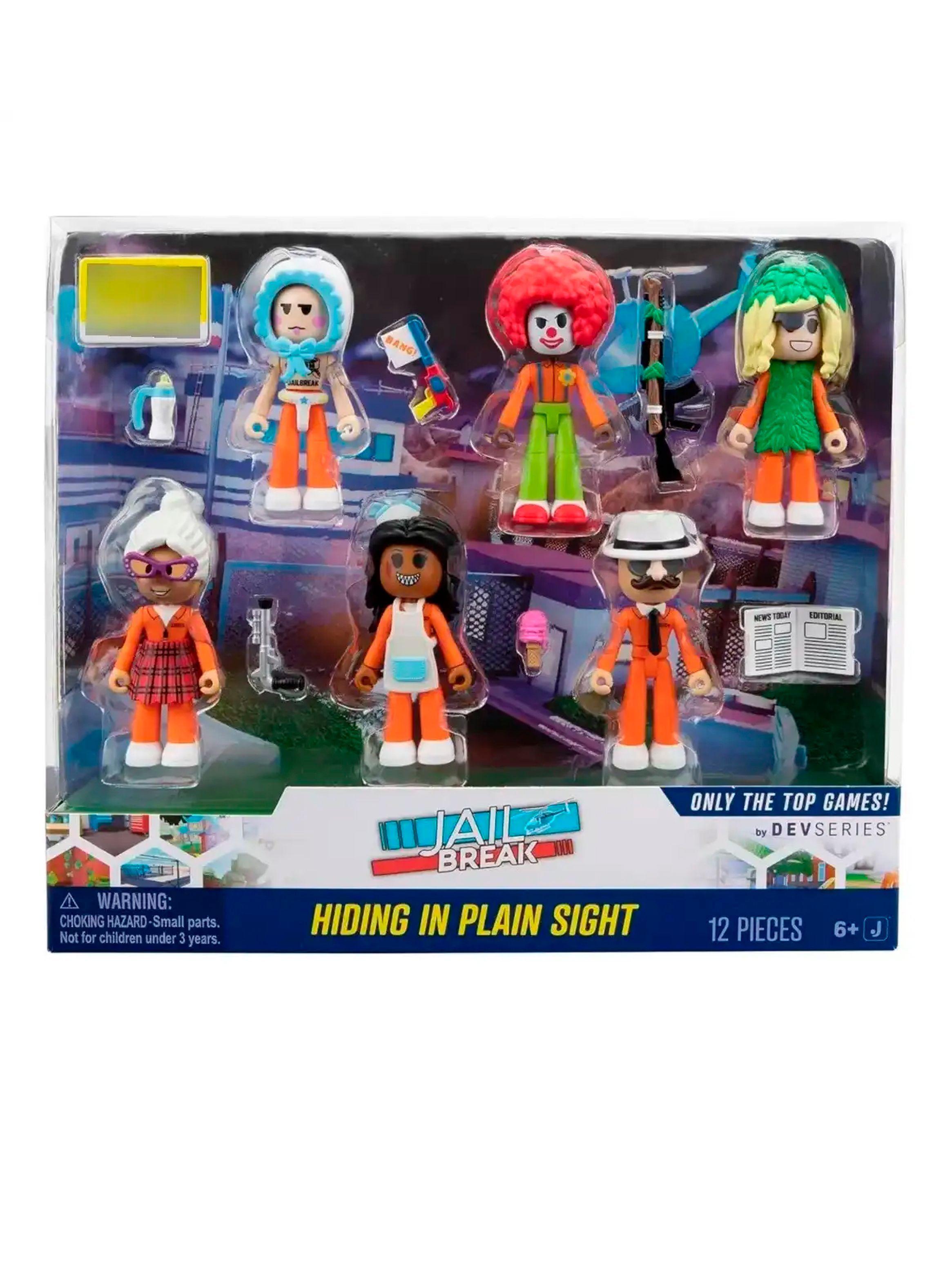 Pack 8 Figuras Roblox Jailbreak | Incluye 2 Códigos Virtuales-2